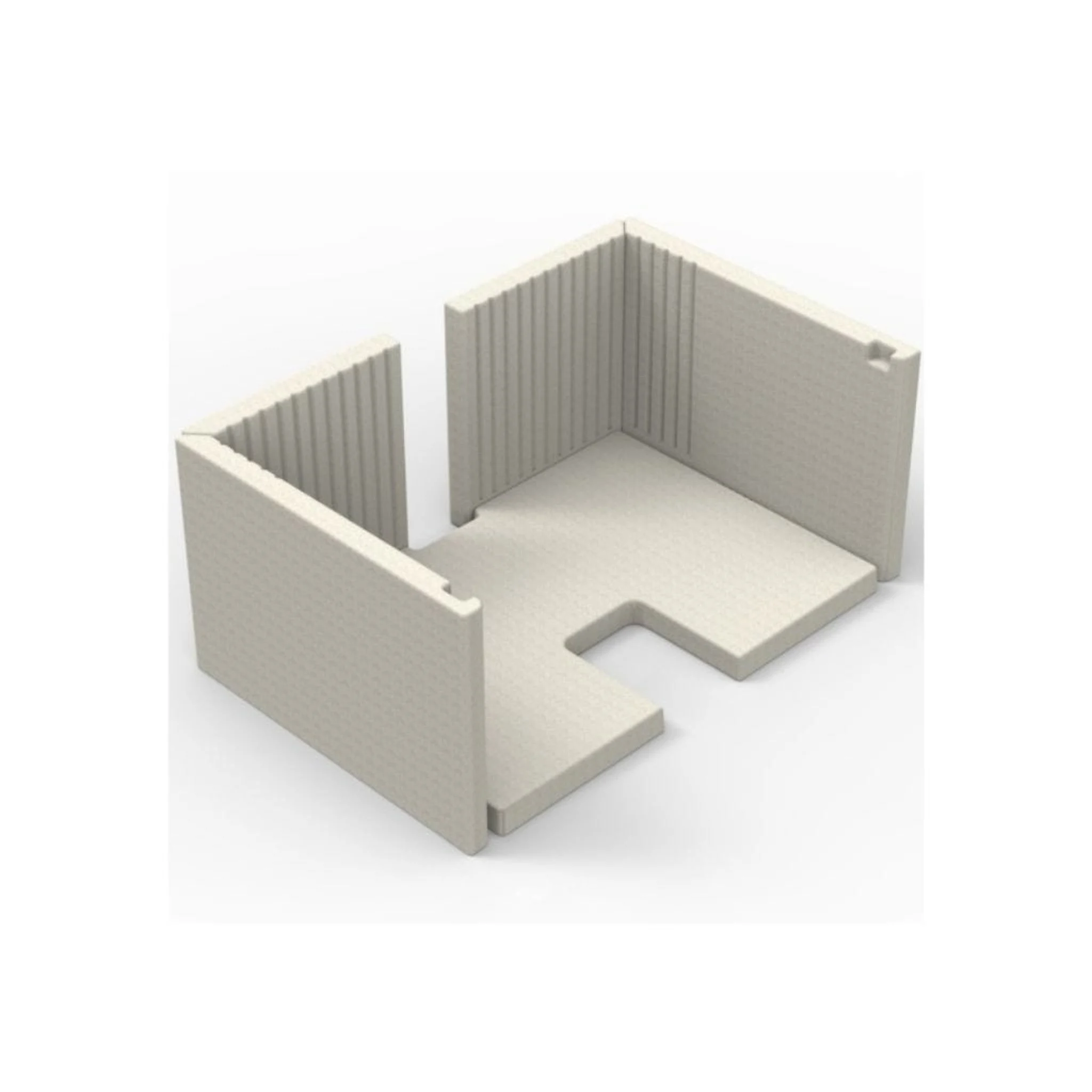 Osburn Moulded Refractory Panel Kit for Steel or Soapstone Base