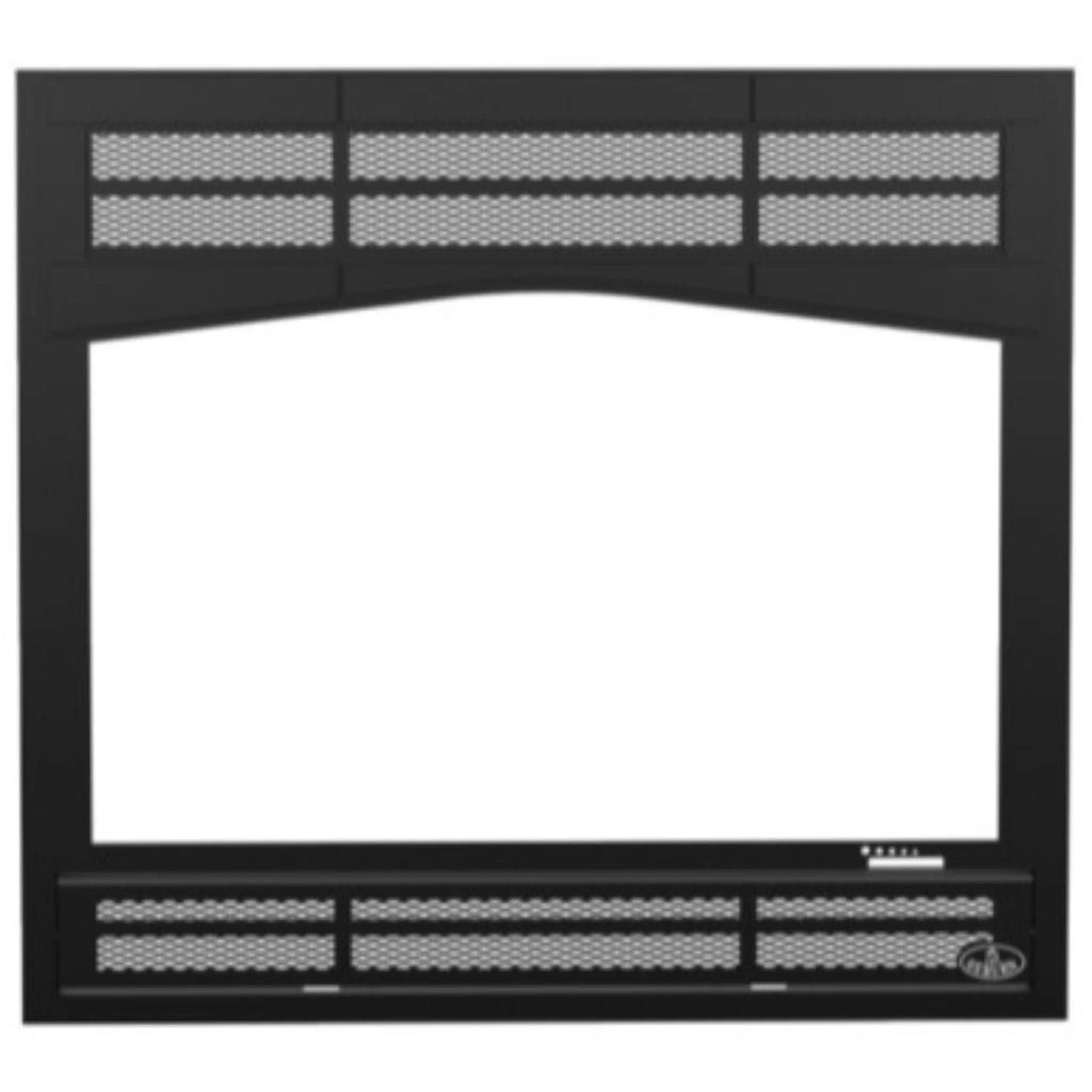 Osburn Prairie Style Fireplace Faceplate for Horizon Wood Fireplace