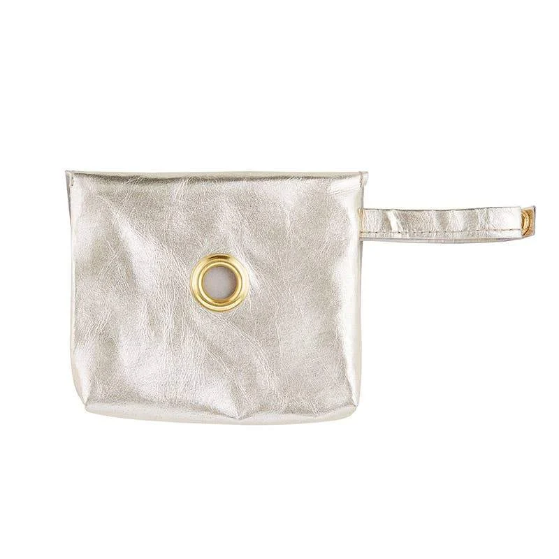 Washable Paper Waste Pouch - Champagne