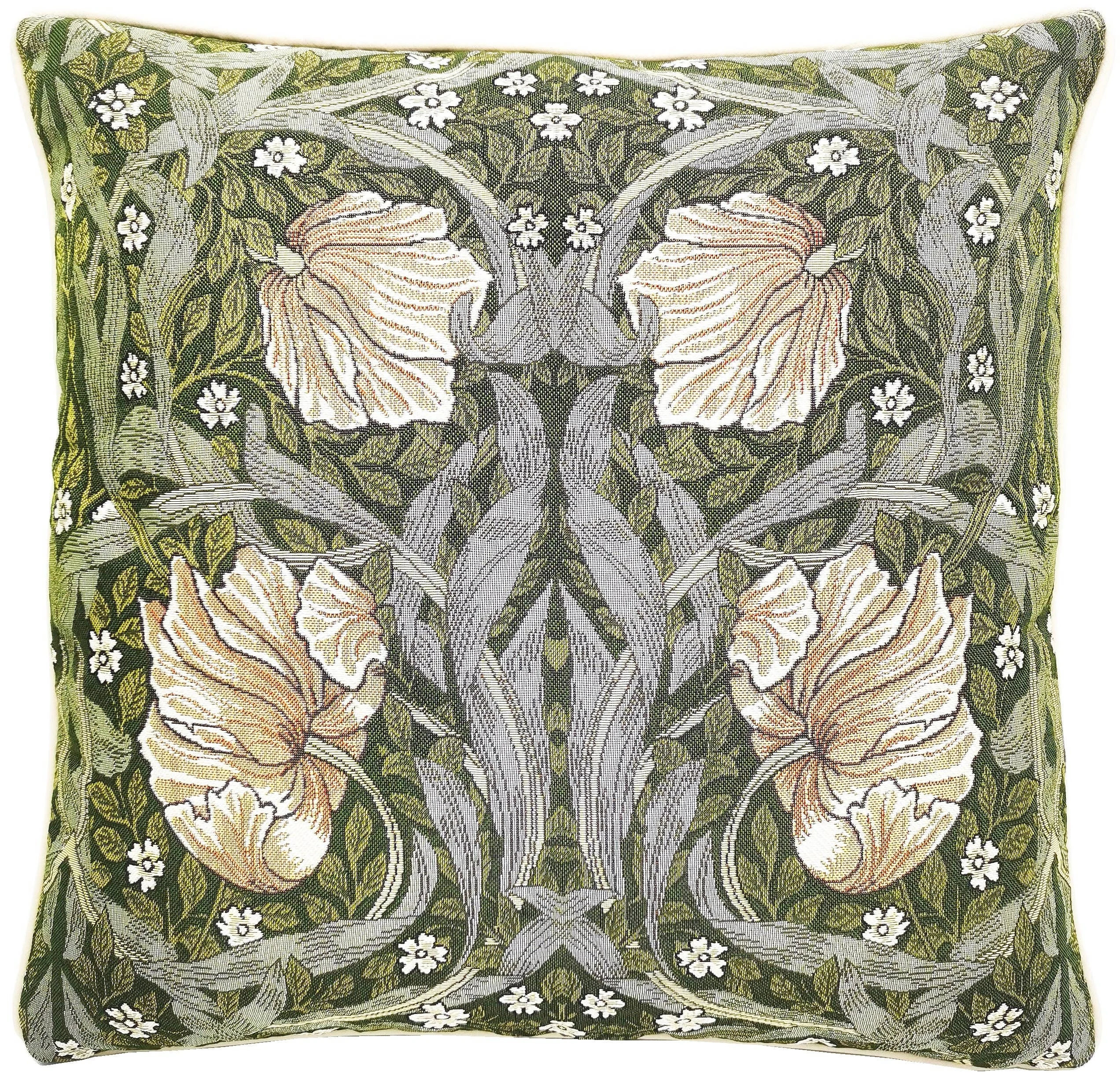 William Morris Pimpernel & Thyme Pillow // 18 x 18