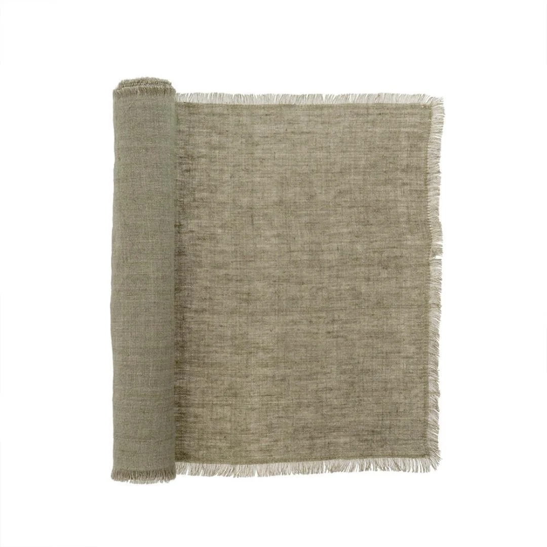 Lina Linen Table Runner // Laurel