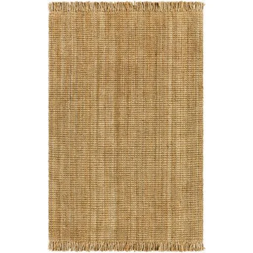 Fringe Edge Natural Jute Rug