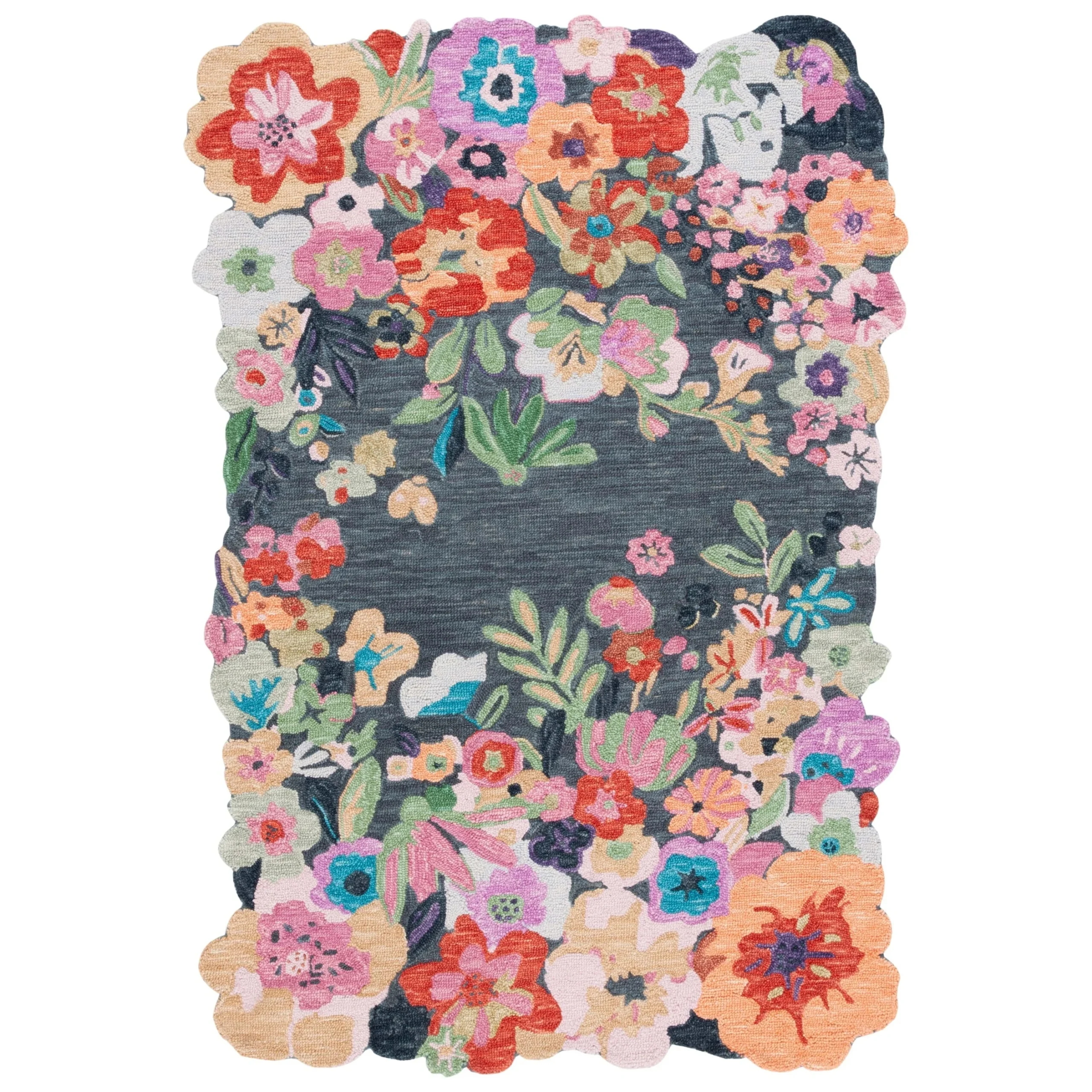 SAFAVIEH Handmade Jardin Malfrid Country Wool Rug