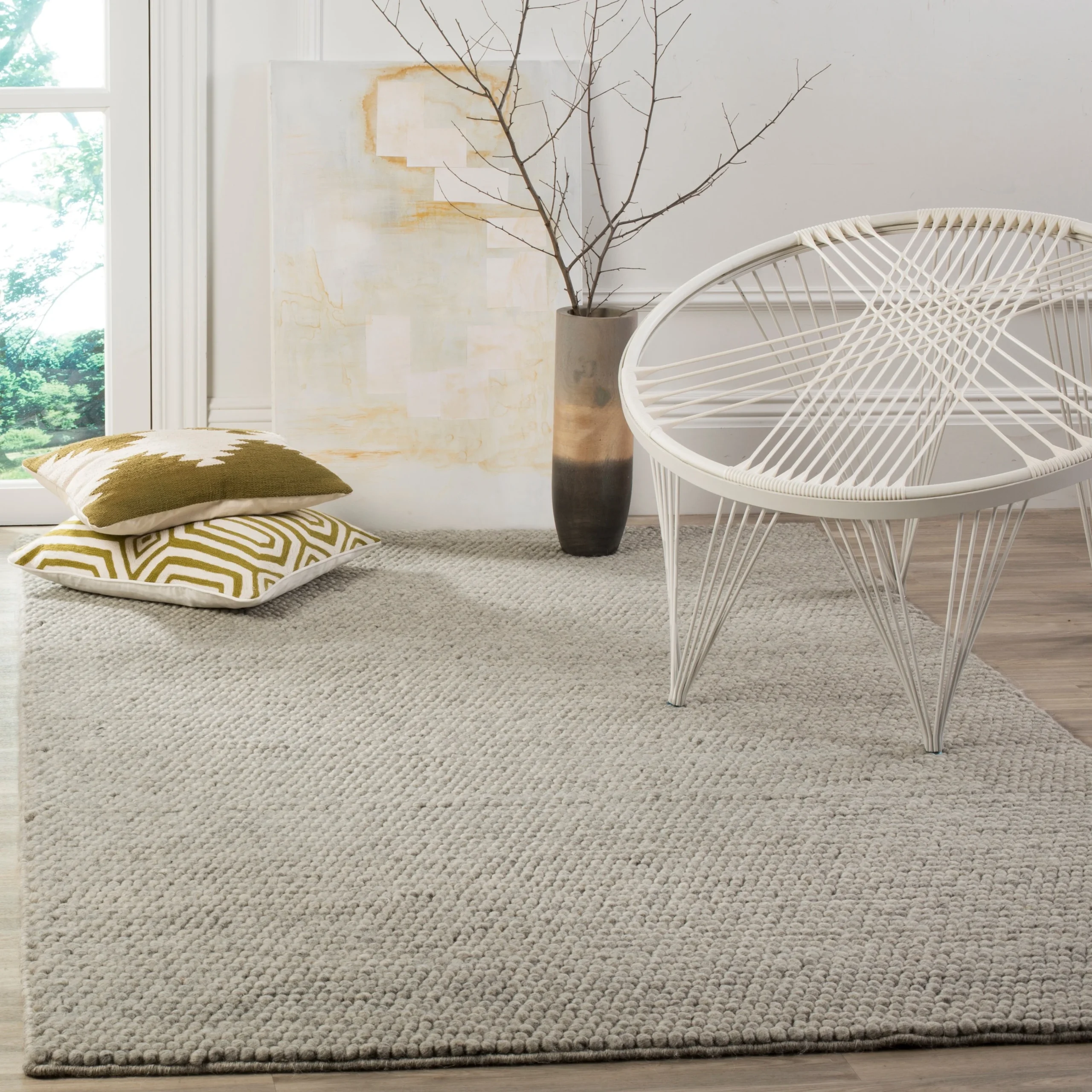SAFAVIEH Handmade Natura Gonnie Wool Rug
