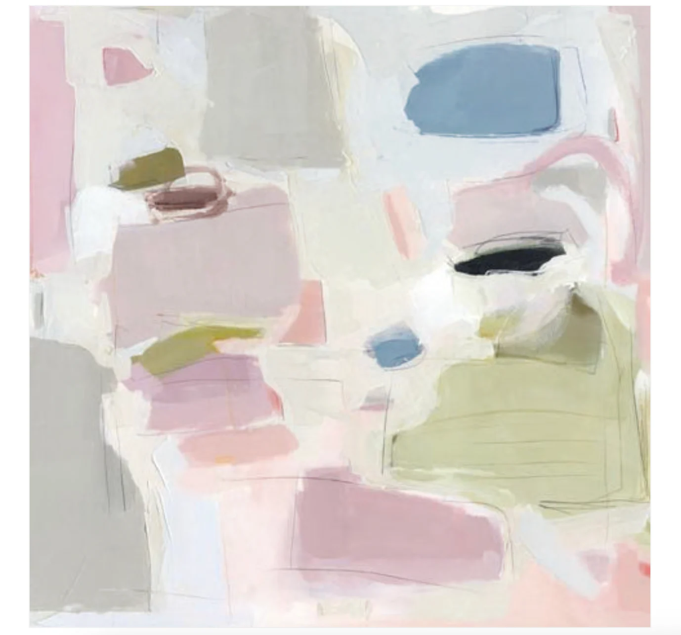 Choosing Joy Canvas Painting by Chelsea McShane