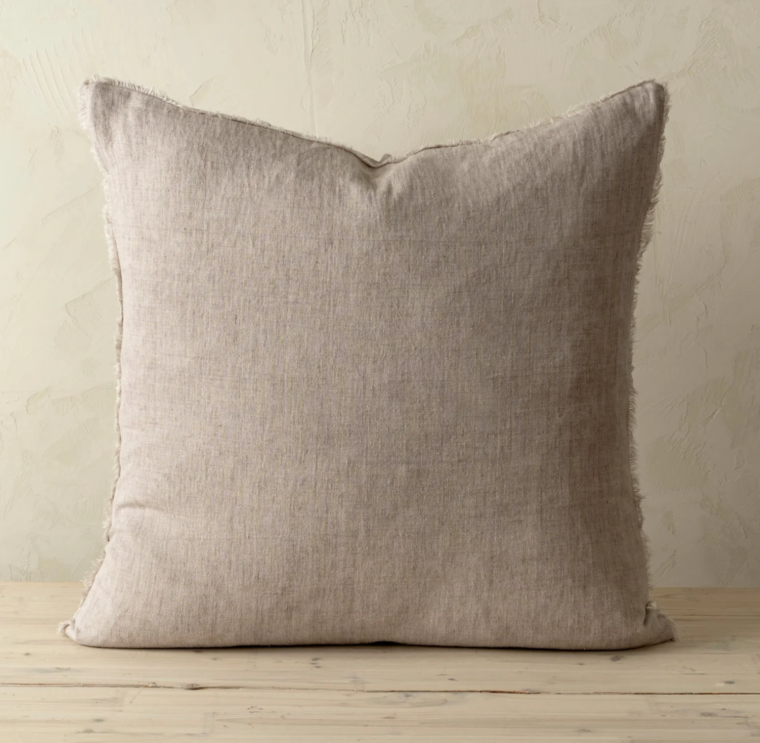 Indaba Lina Linen Dove Pillow