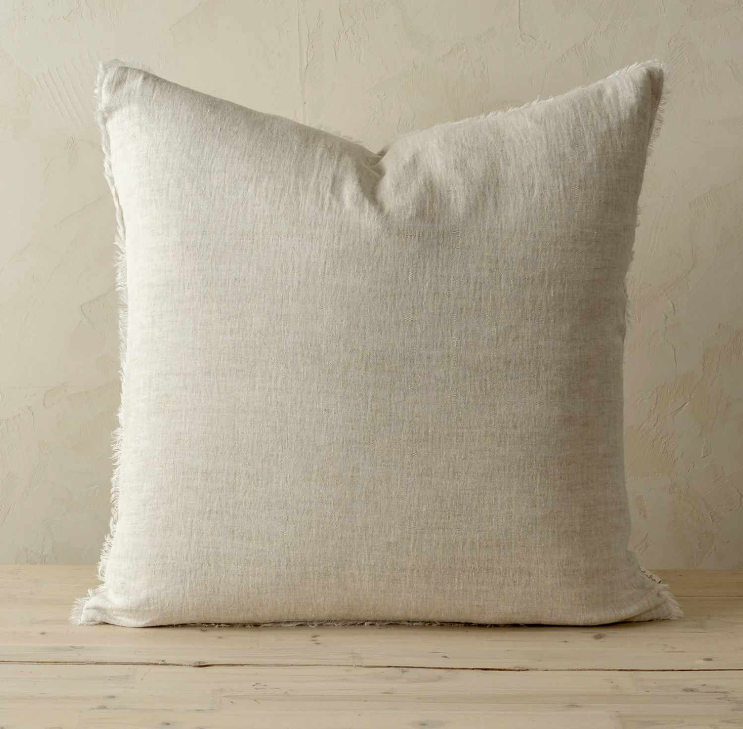 Indaba Lina Linen Chambray Pillow