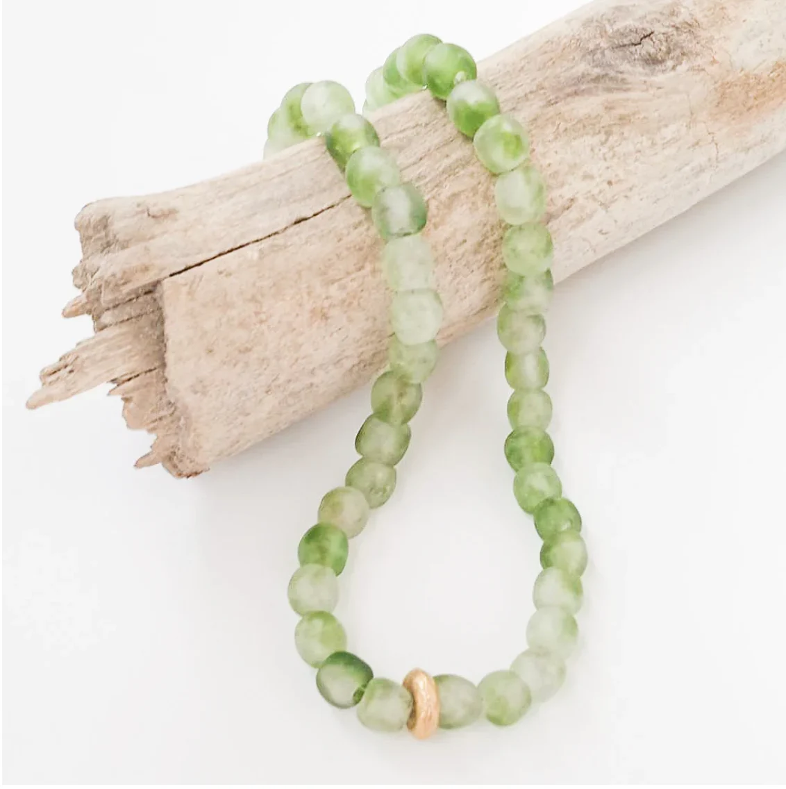 Glass Washer 18” Necklace