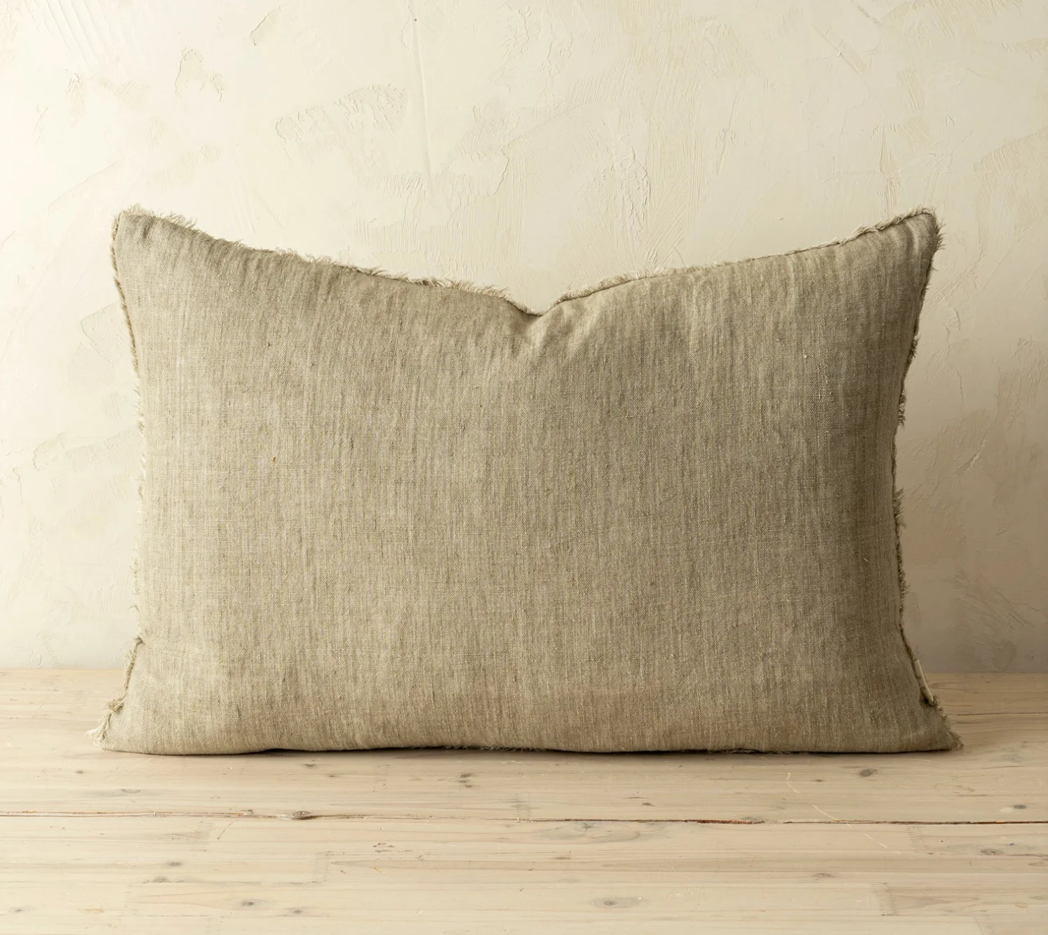 Indaba Lina Linen Sand Pillow