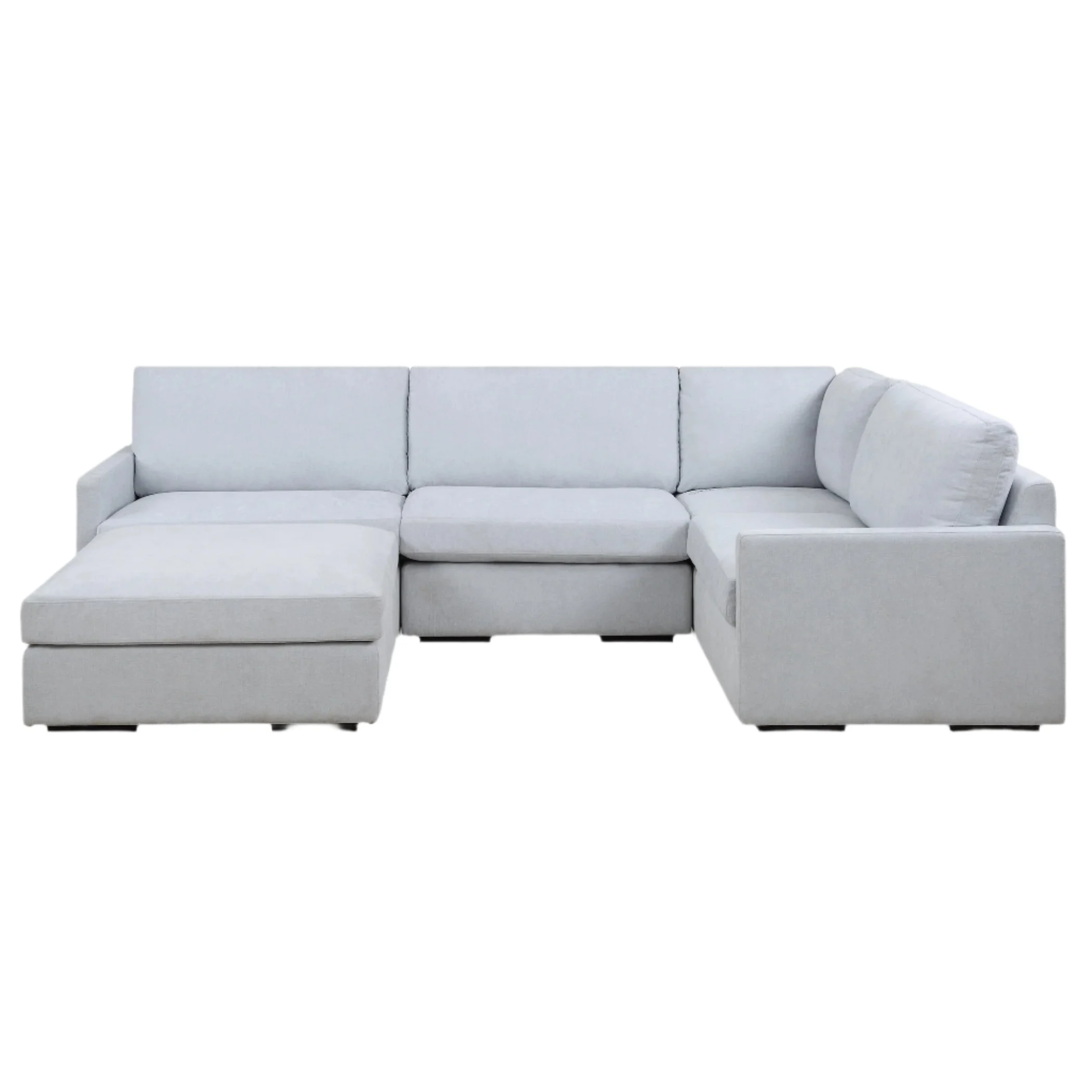 Refuge Armless Cloud Blue Sofa