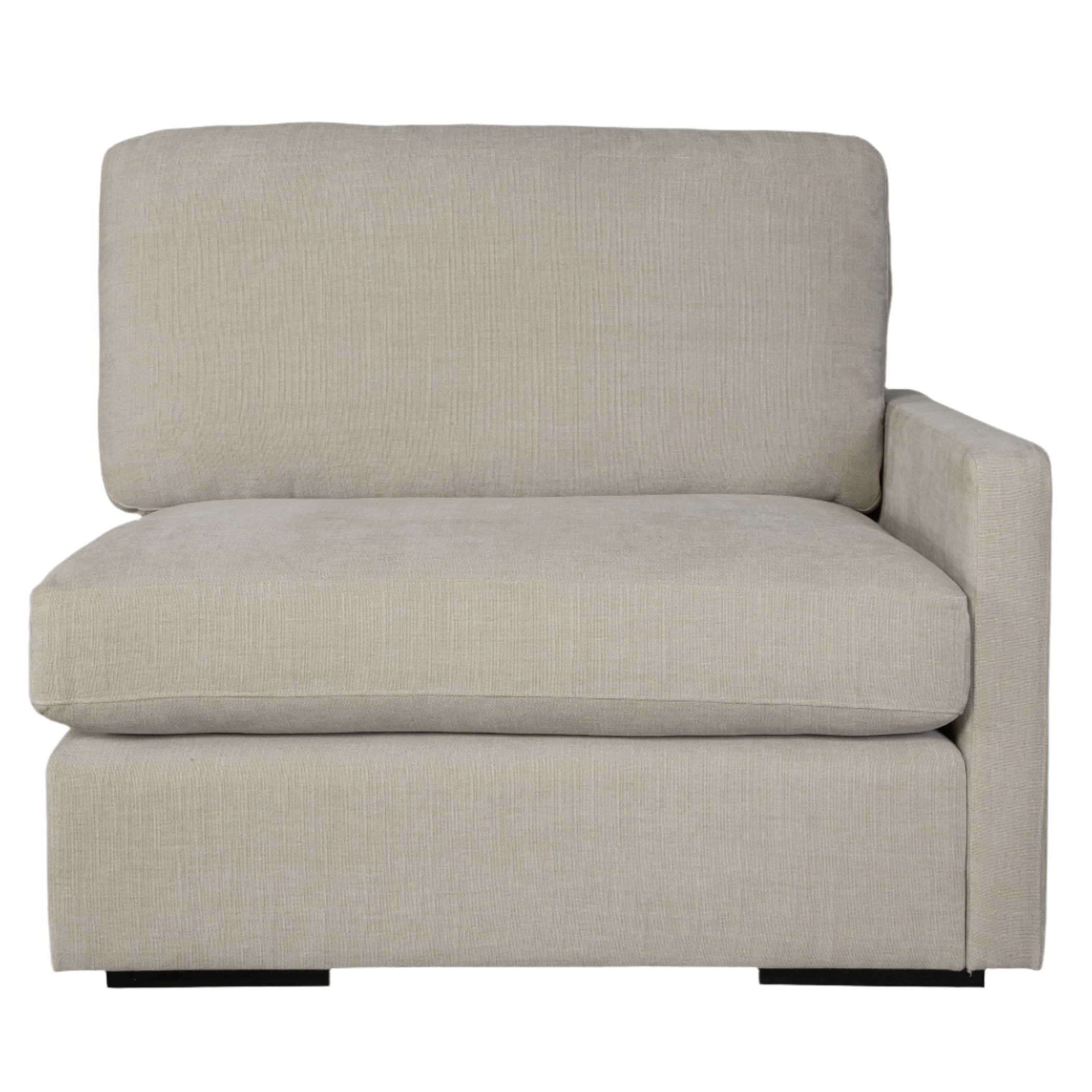 Refuge Sand Right Arm Facing Sofa