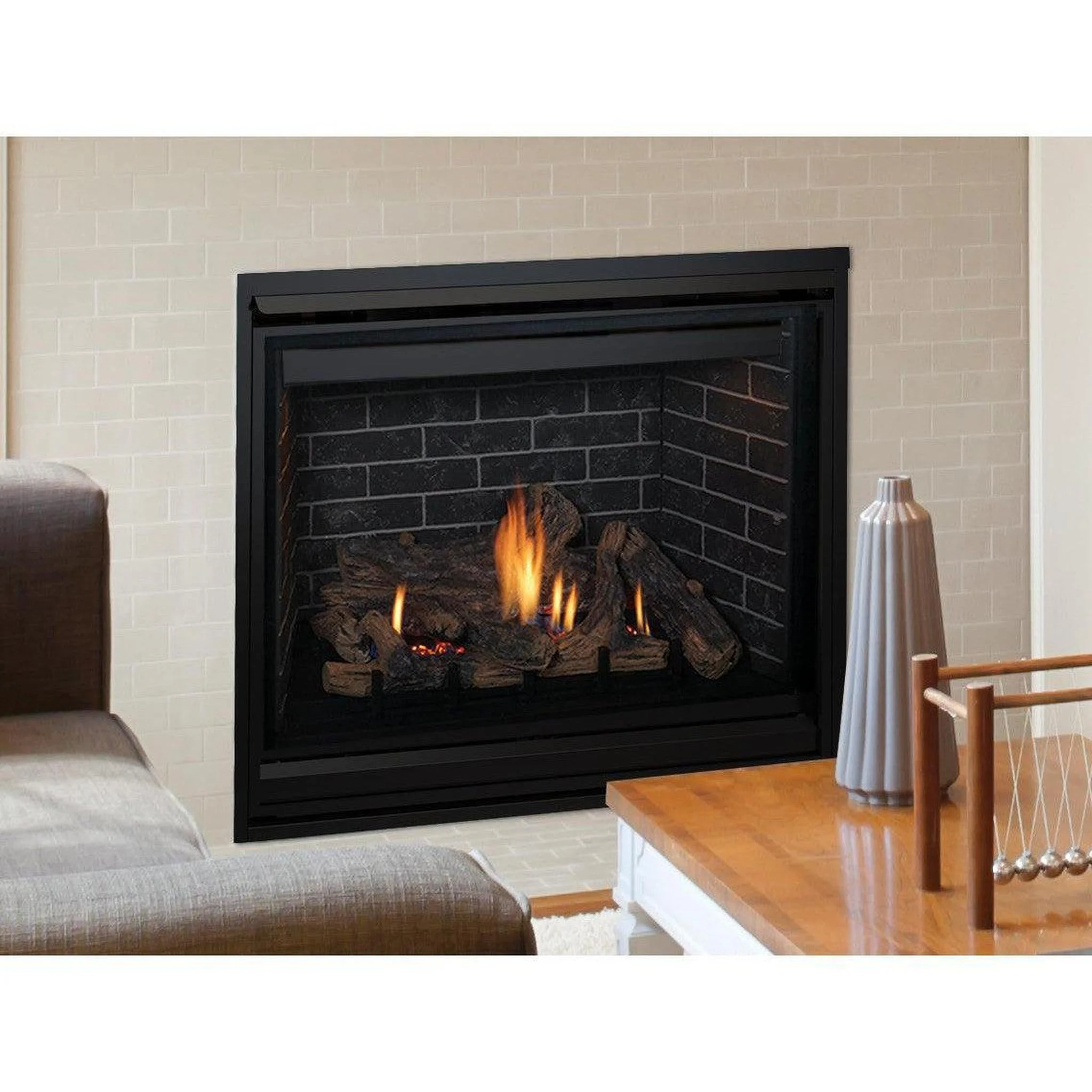 Superior DRT3545 45" Mid-Size Traditional Top/Rear Direct Vent Propane Gas Fireplace With Electronic Ignition