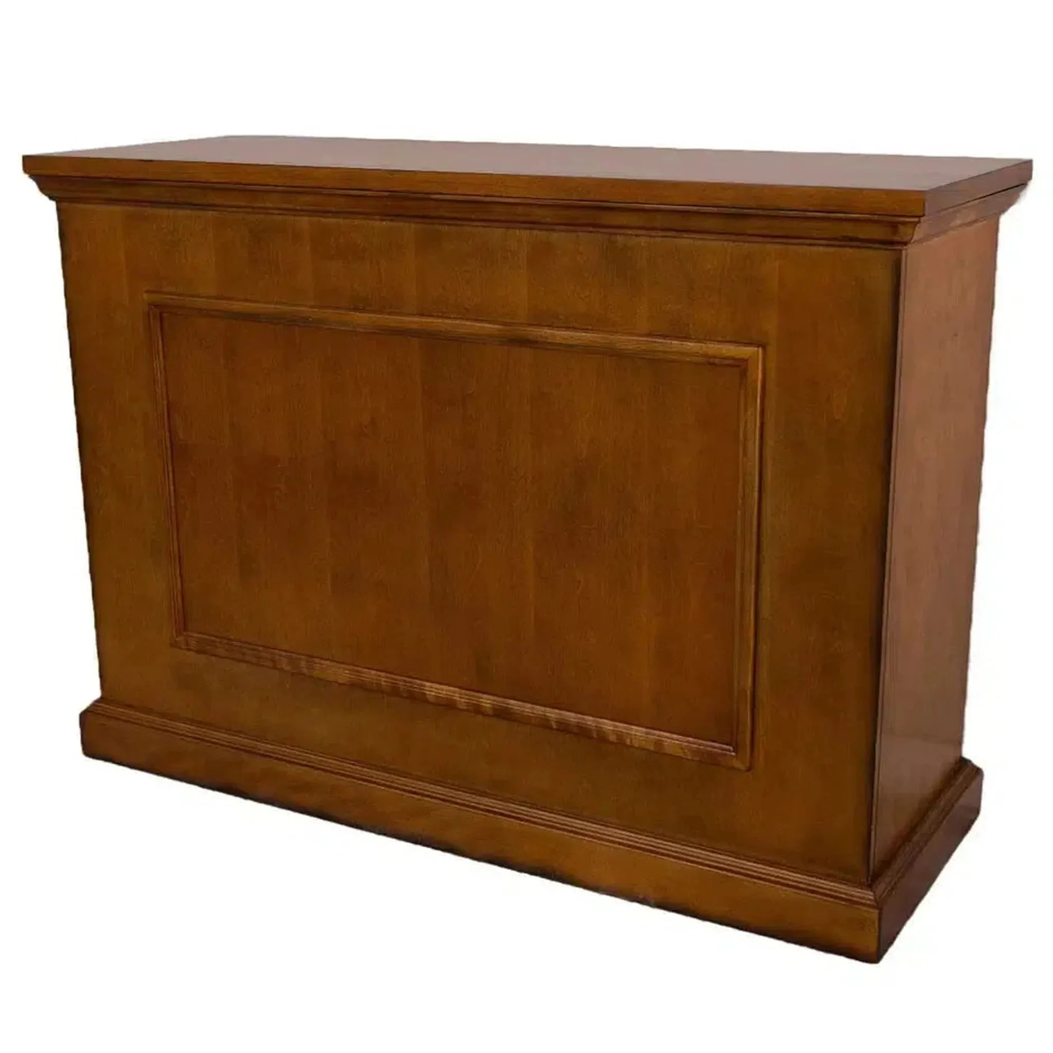 Touchstone Elevate Honey Oak Smart TV Lift Cabinet for 50" Flat Screen TVs With SRV Smart WiFi Lift