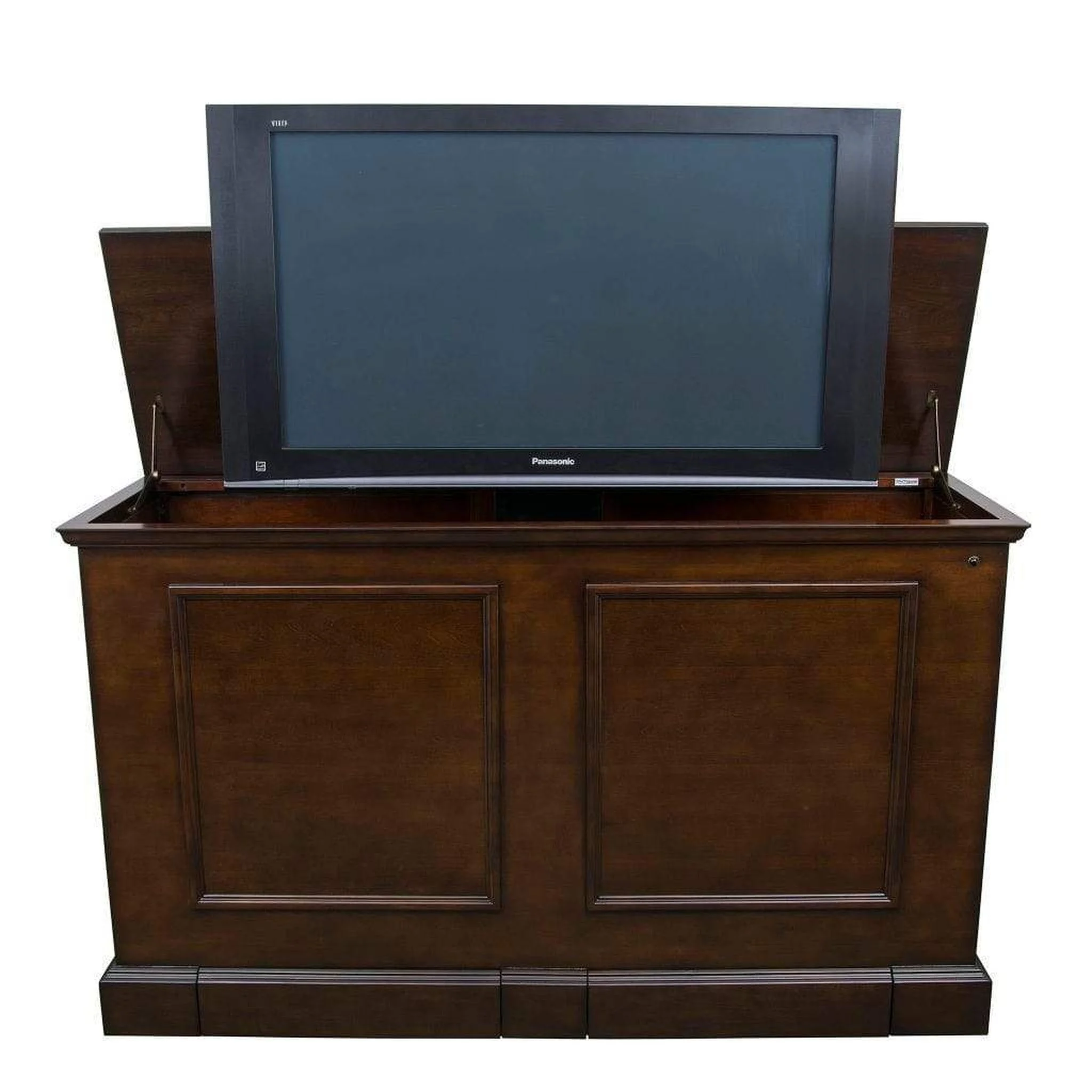 Touchstone Grand Elevate Espresso Smart TV Lift Cabinet for 65" Flat Screen TVs With Whisper Lift II Pro