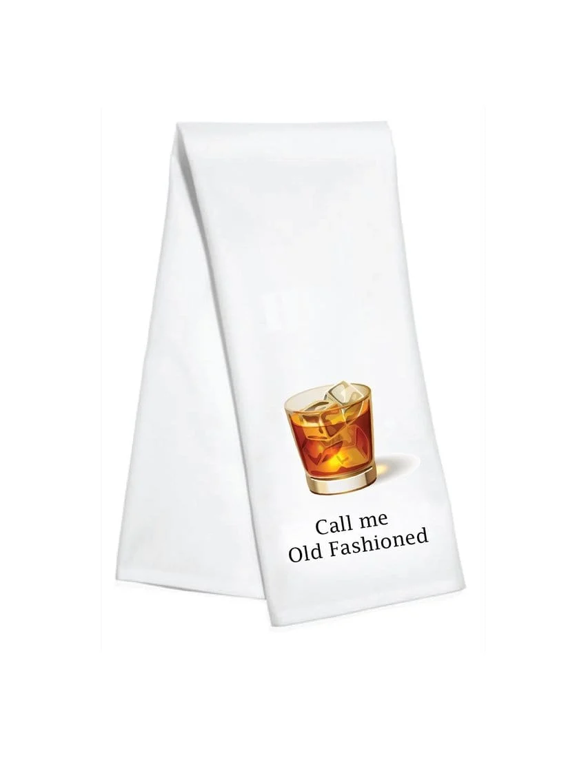 Call me Old Fashioned Bar Towel