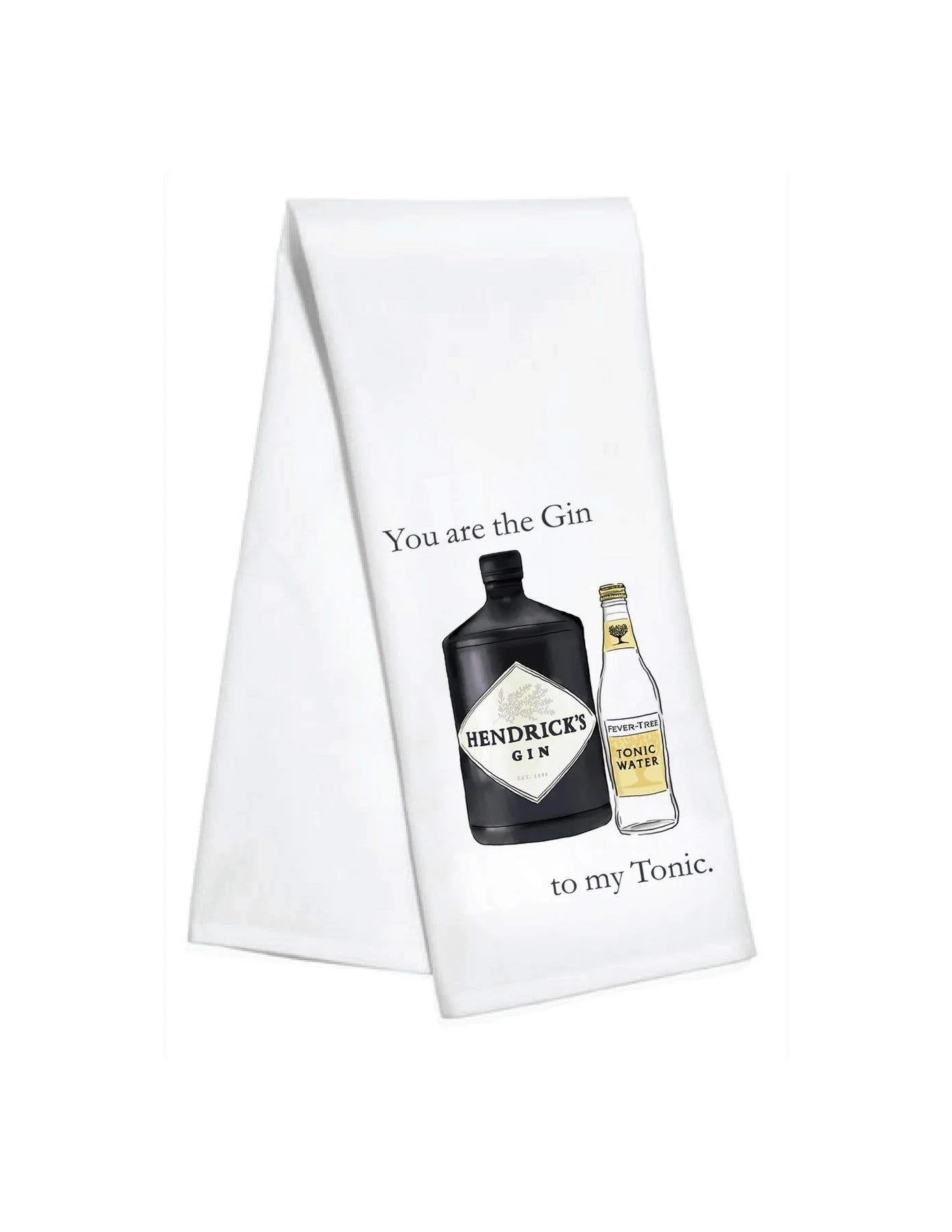 Gin To My Tonic Bar Towel