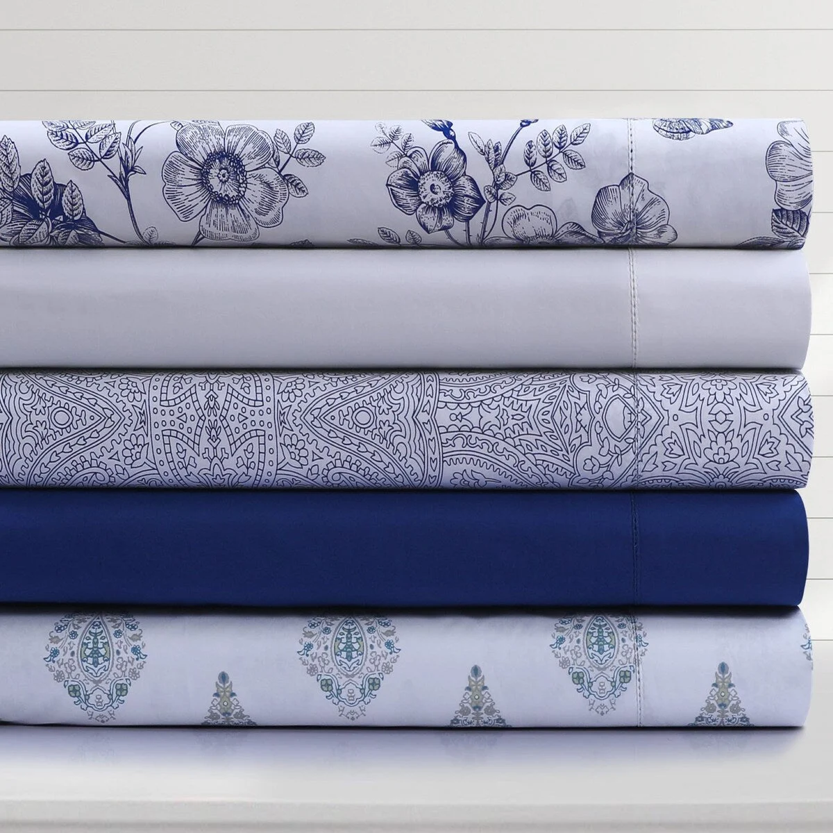 Tribeca Living Organic Cotton 400 Thread Count Percale Extra Deep Pocket Sheet Set