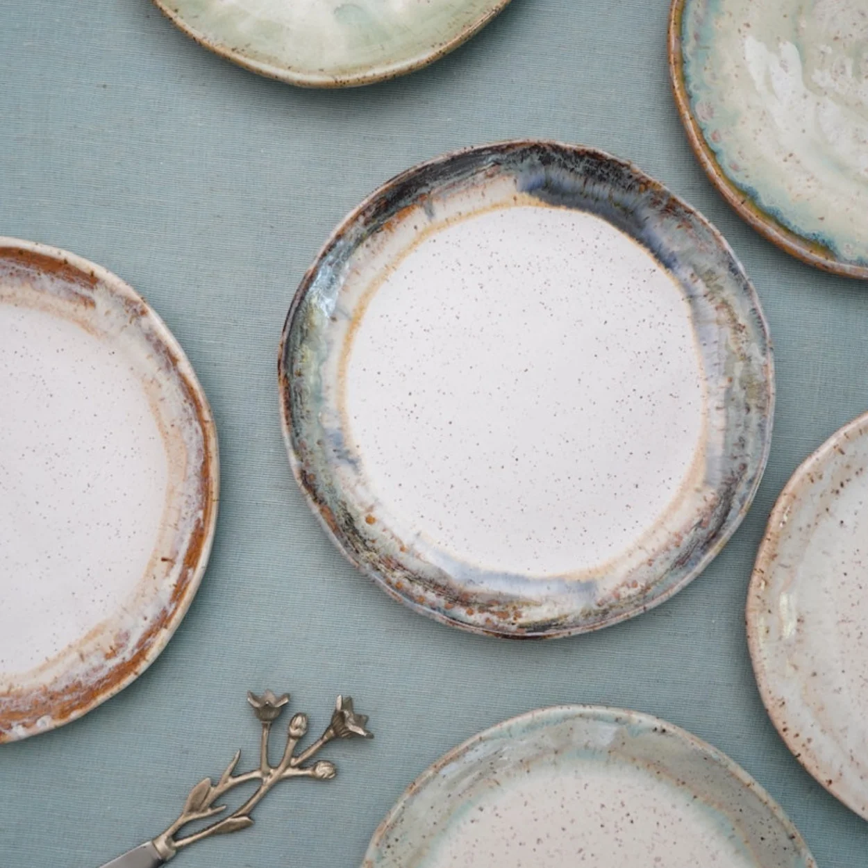 Etta B Farmhouse Round Salad Plate