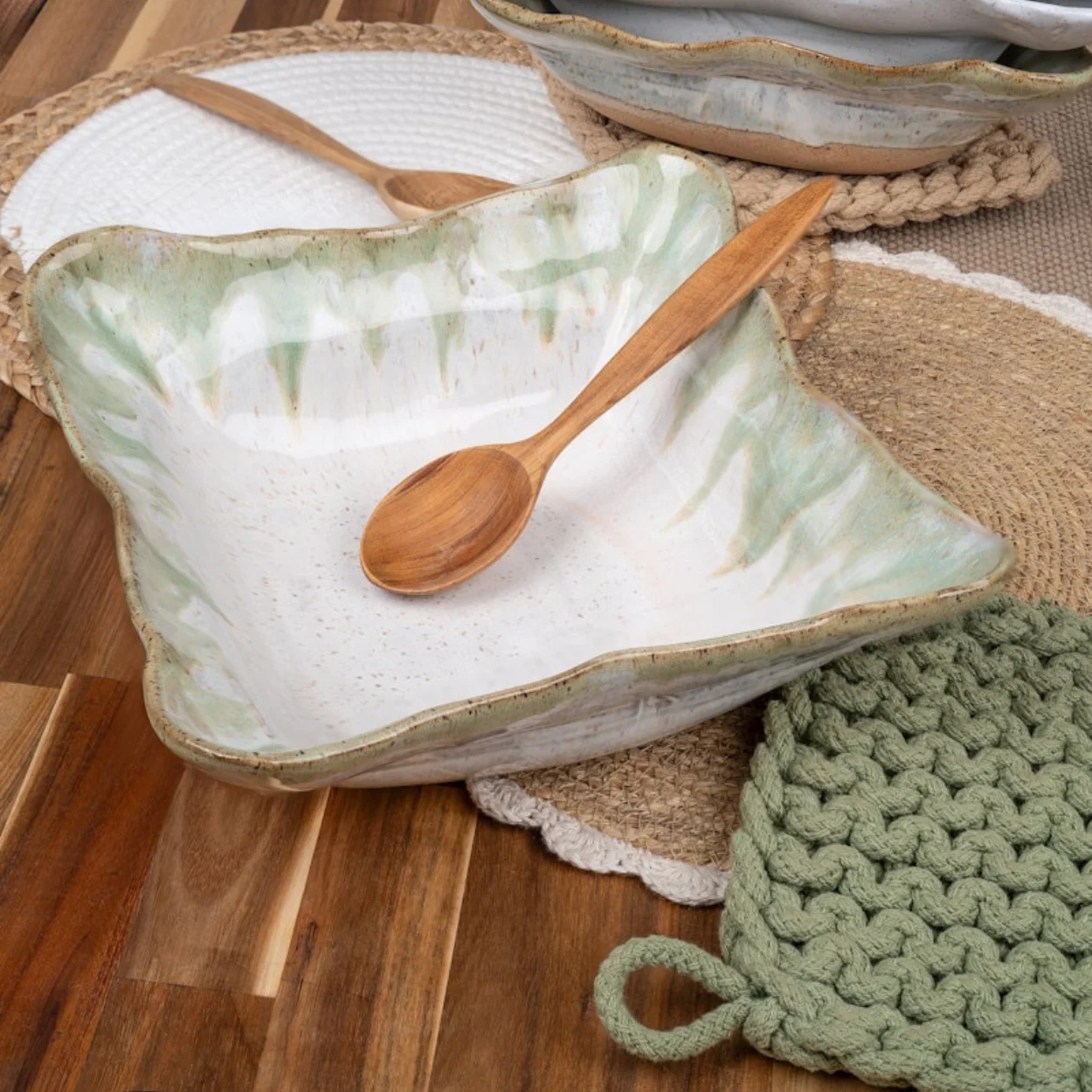 Etta B Medium Square Bowl