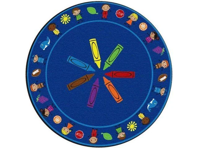 Flagship Carpets Cushy Colors Educational Rug
