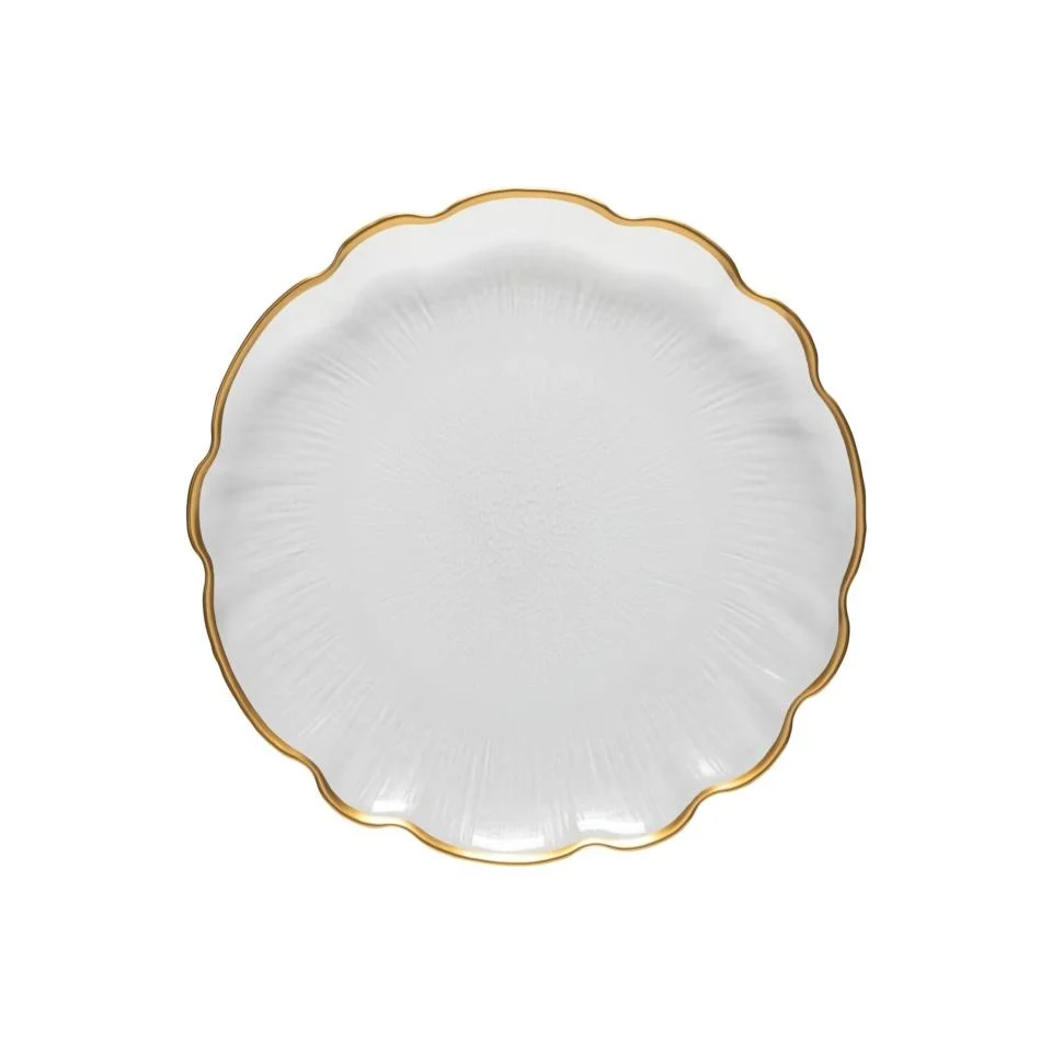 Francesca Glass Dinner Plate (Discontinued Item)