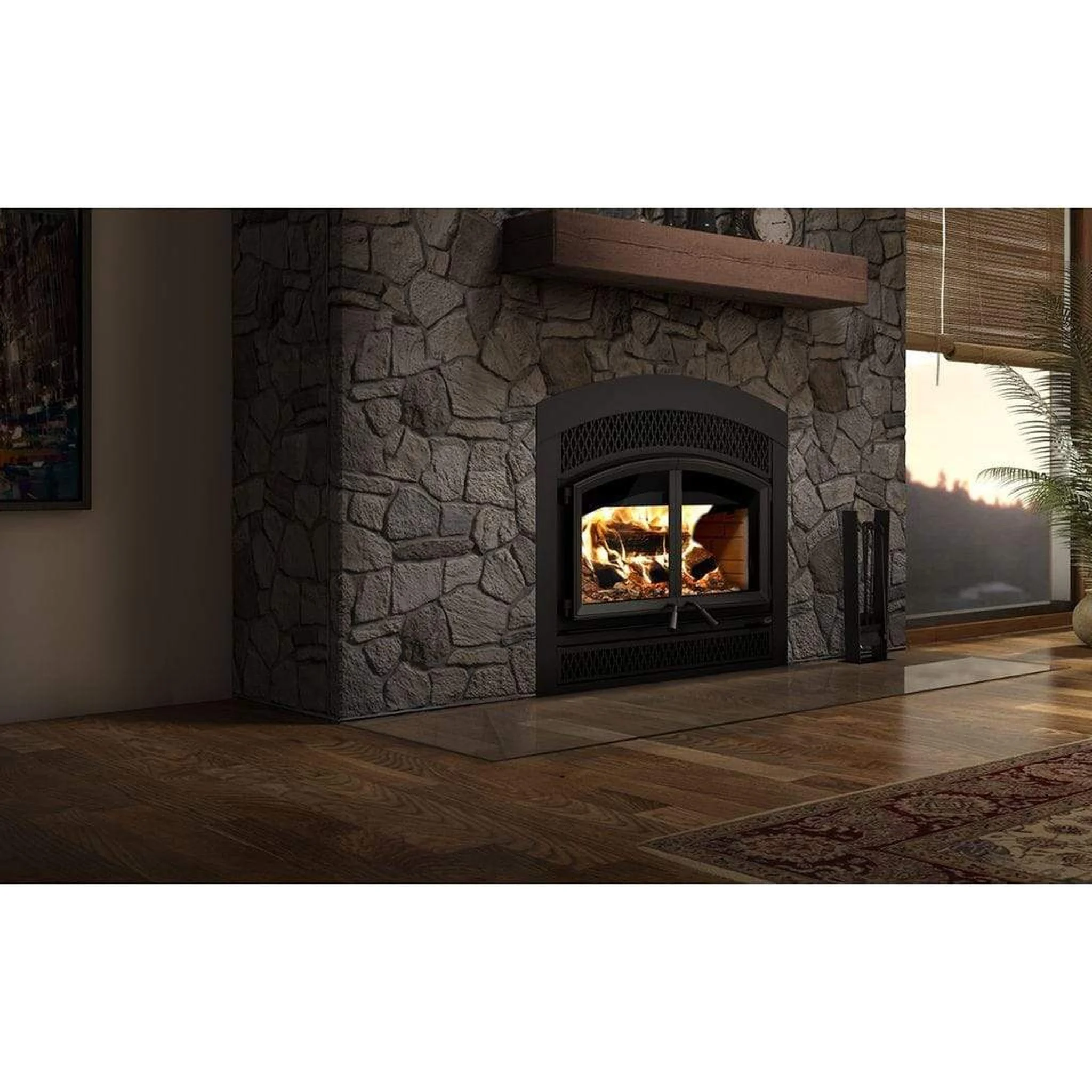 Valcourt Classic Style Faceplate Louver for Waterloo-Arched Wood Fireplace