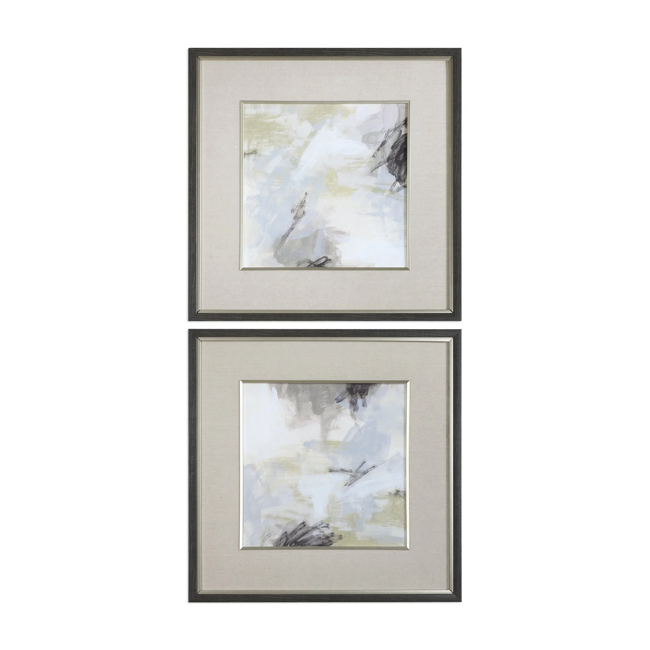 Abstract Vistas Framed Prints // Set of 2