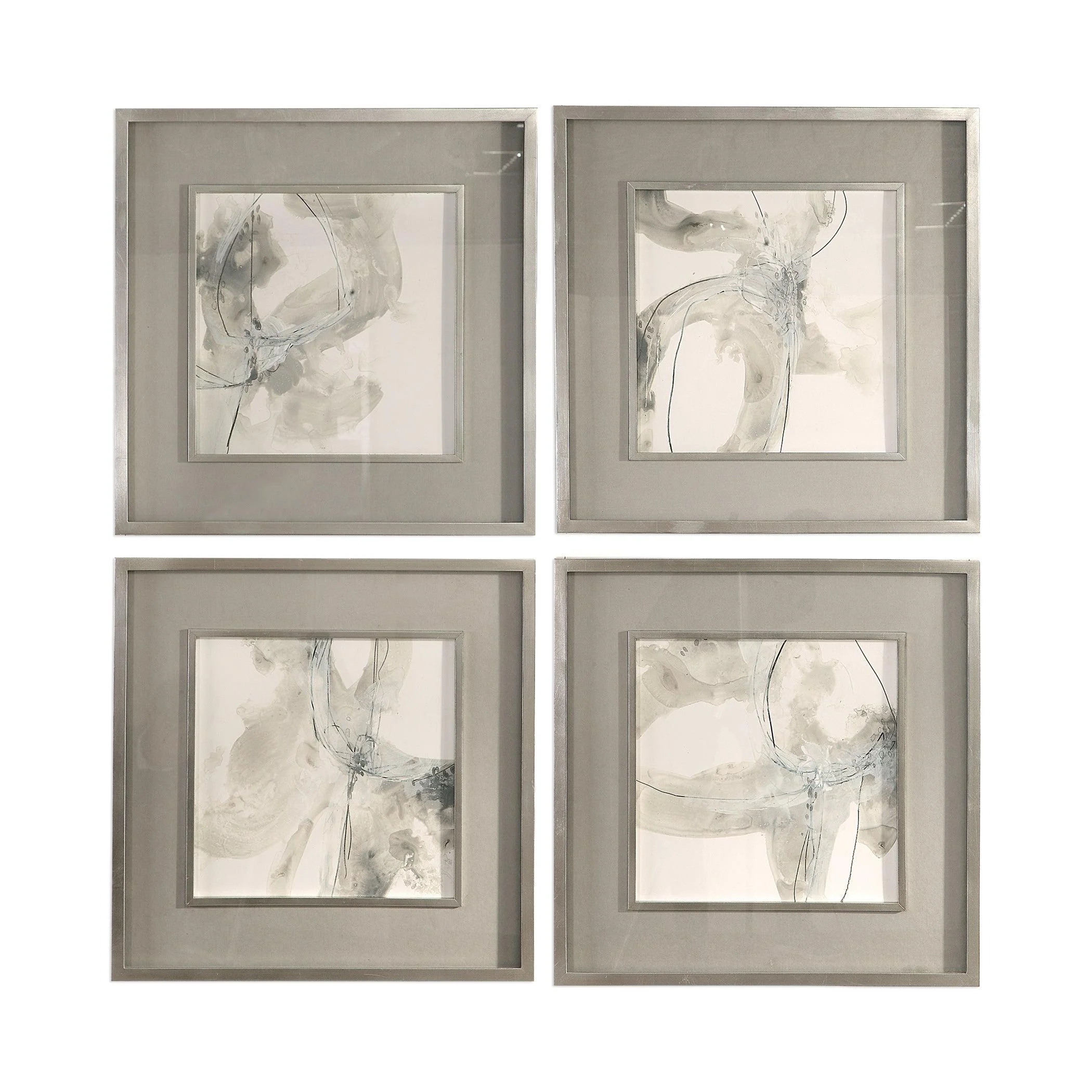 Divination Abstract Art // Set of 4