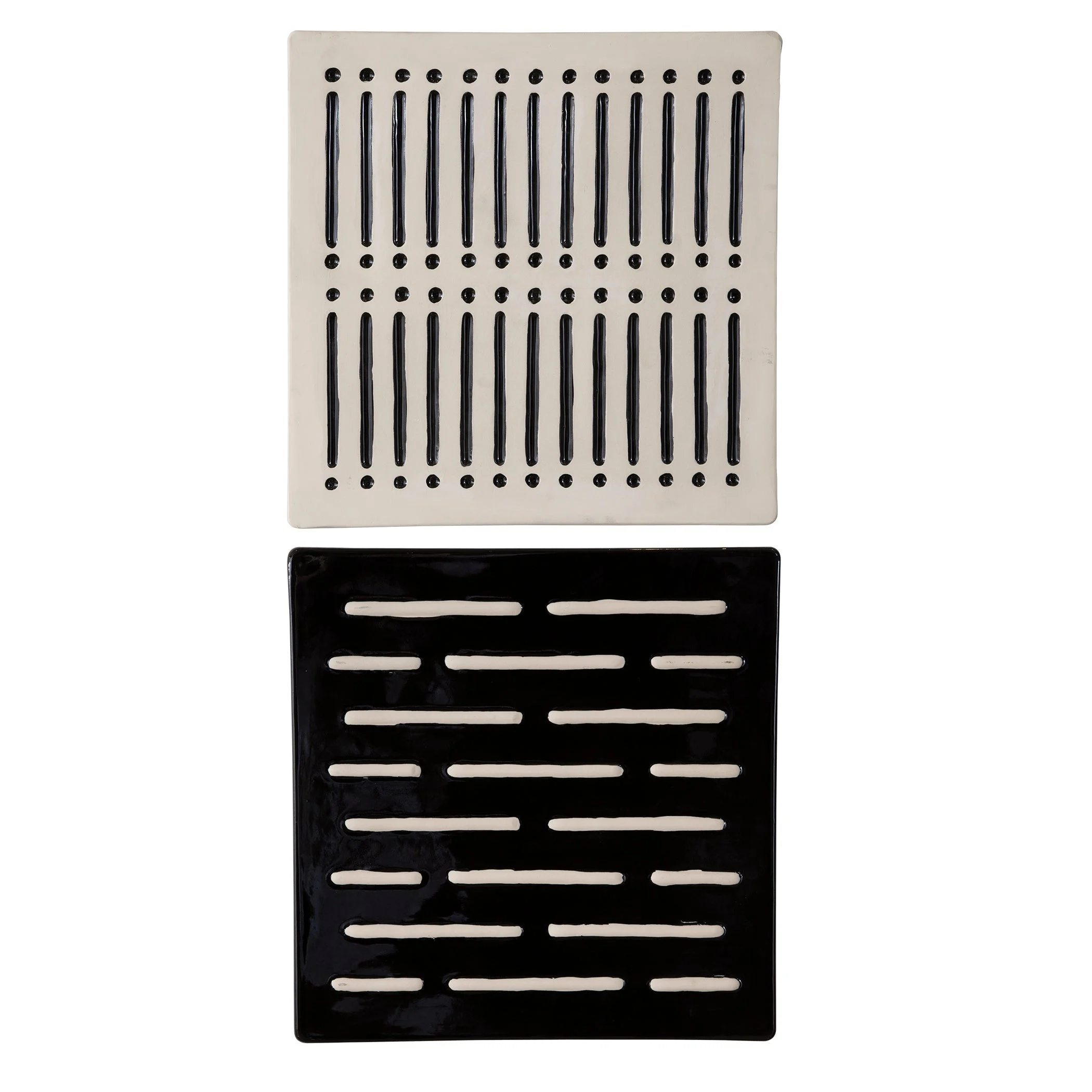 Domino Effect Modern Wall Decor // Set of 2