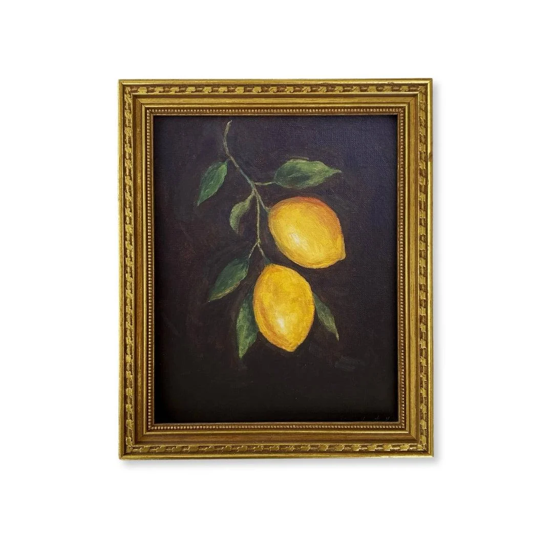 Lemon No. 5 Art Print // 8" x 10"