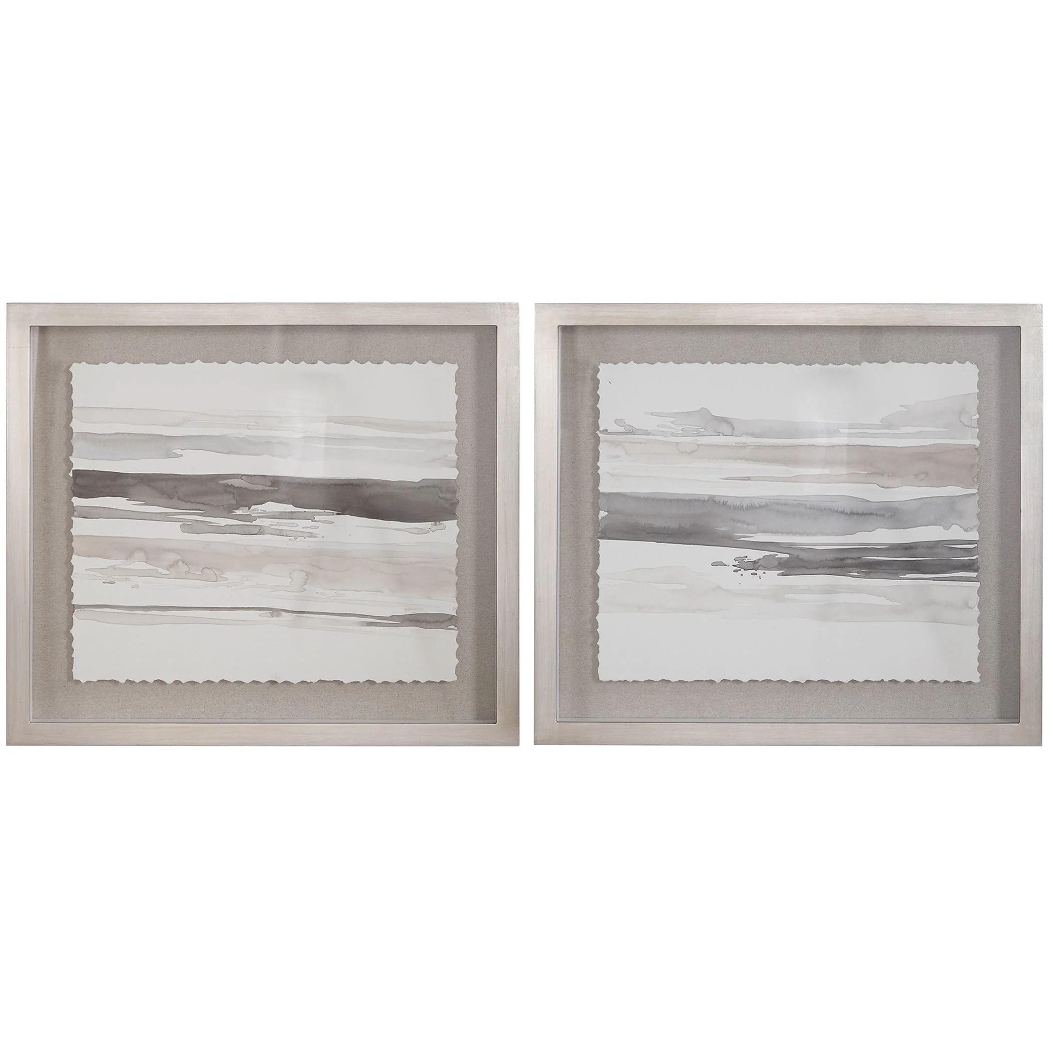 Neutral Landscape Framed Prints // Set of 2