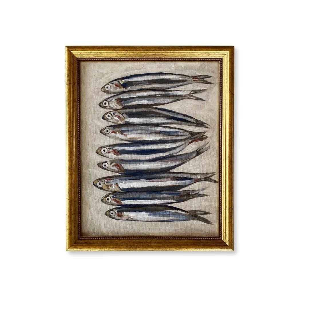 Sardines Art Print // 8" x 10"