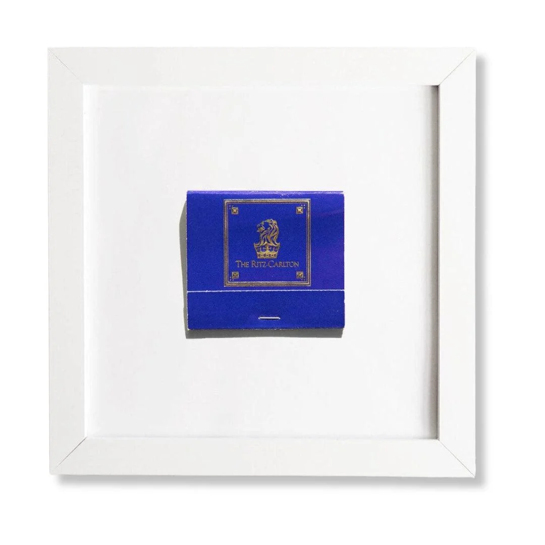 The Ritz-Carlton Match Print // White Frame