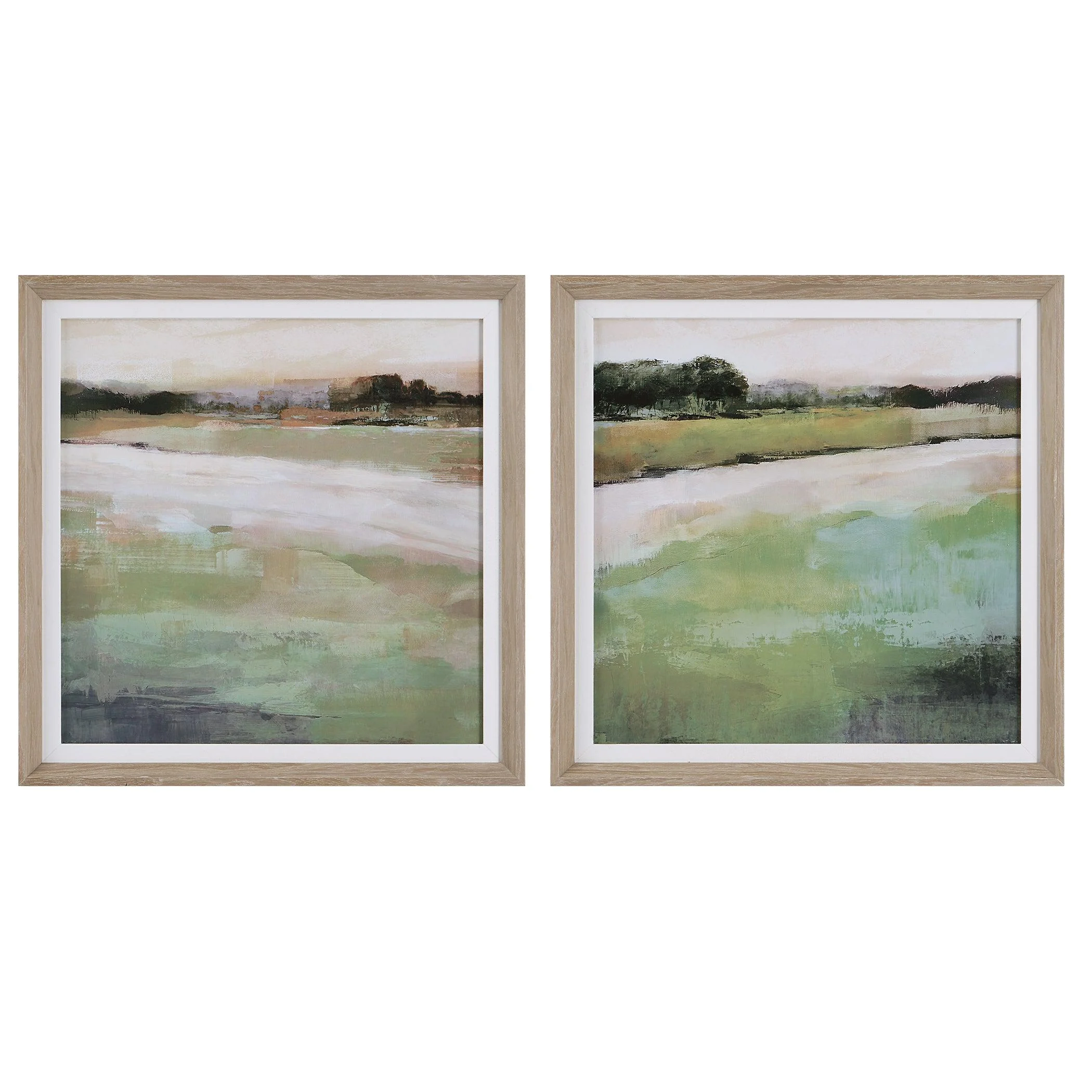 Vivid Vista Framed Prints // Set of 2