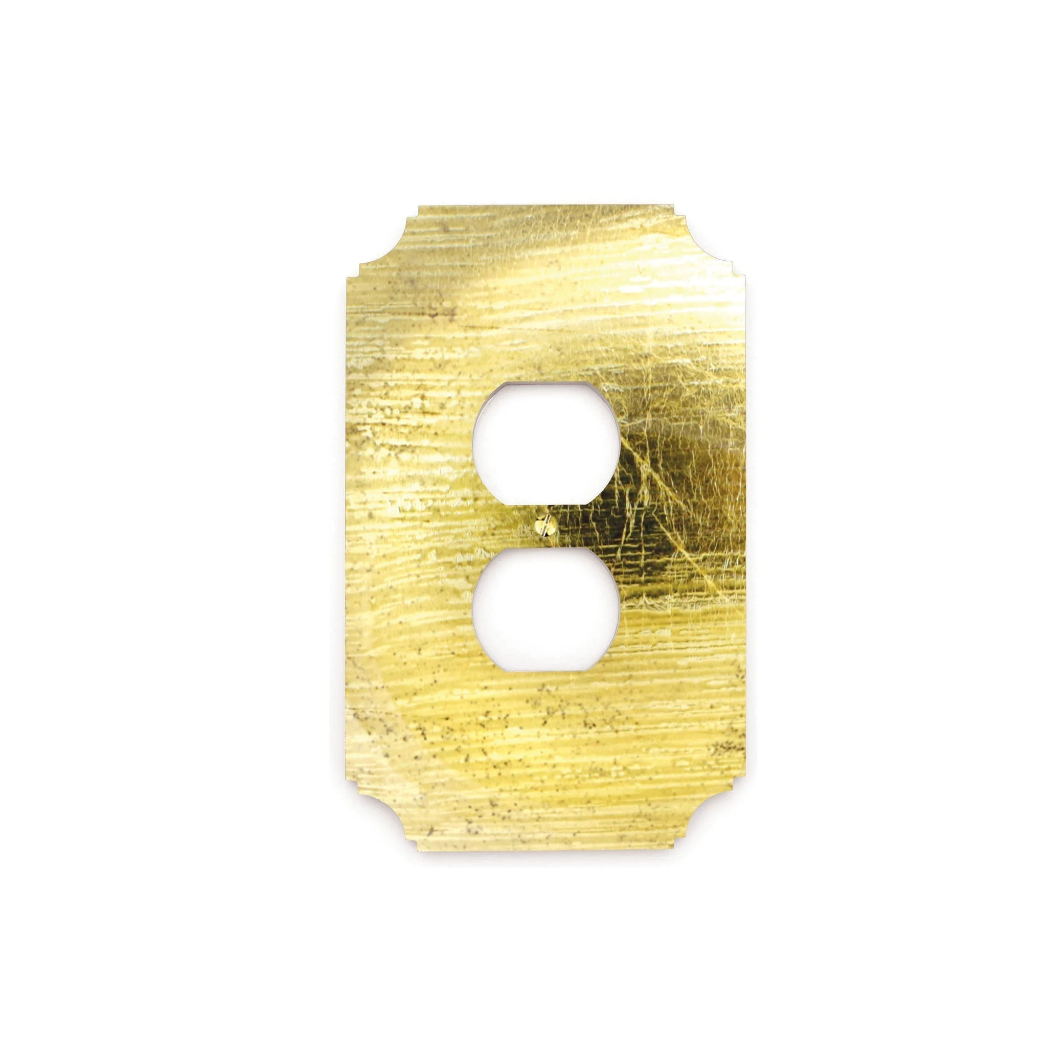 Gold Gilded Acrylic Outlet Cover