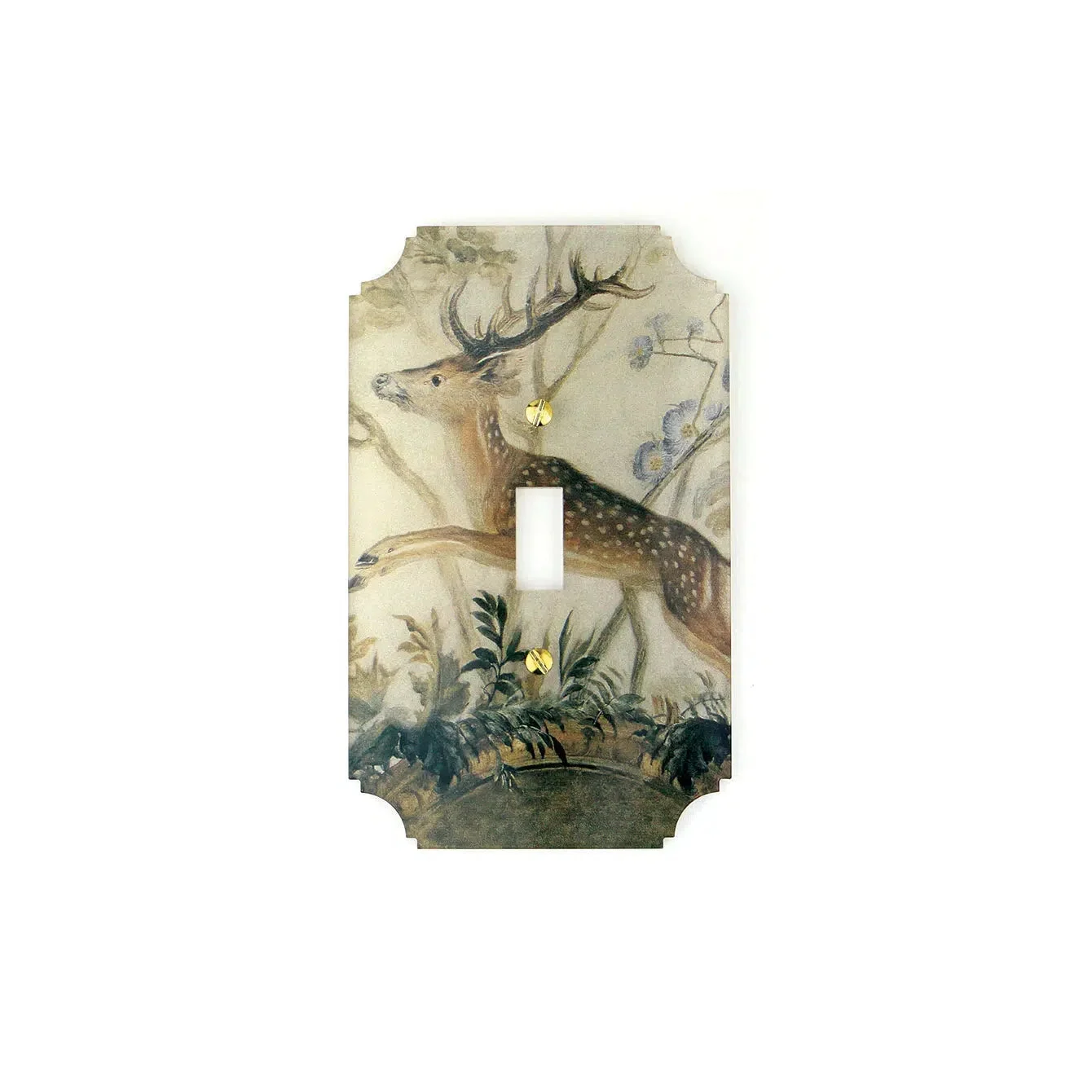 Stag Acrylic Switch Plate