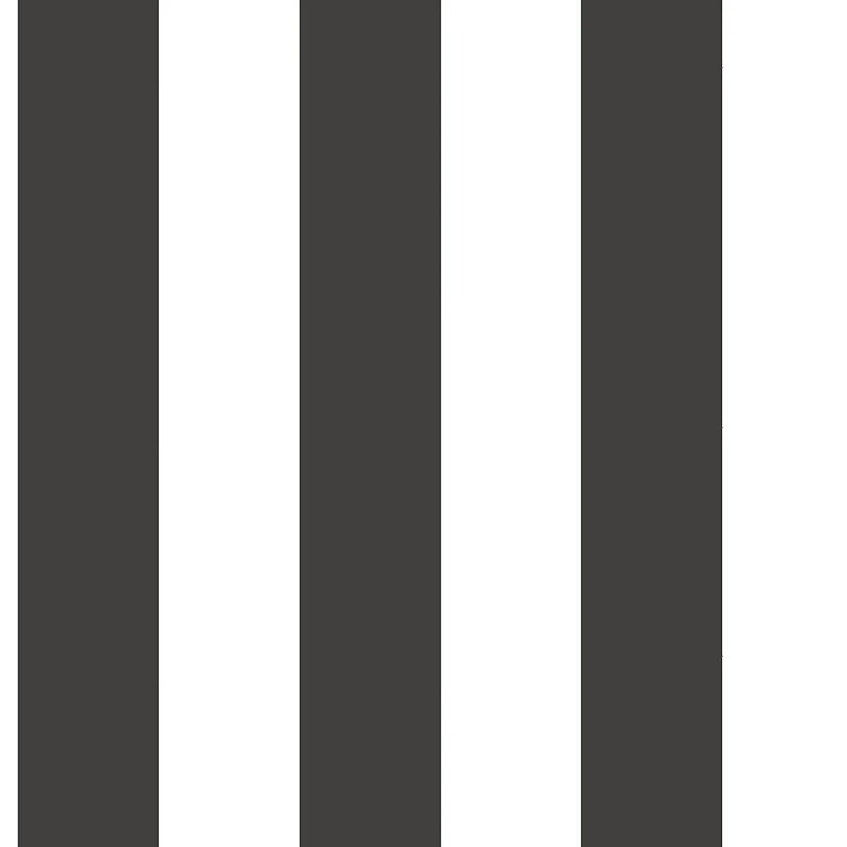 3-in Stripe Wallpaper // Black & White