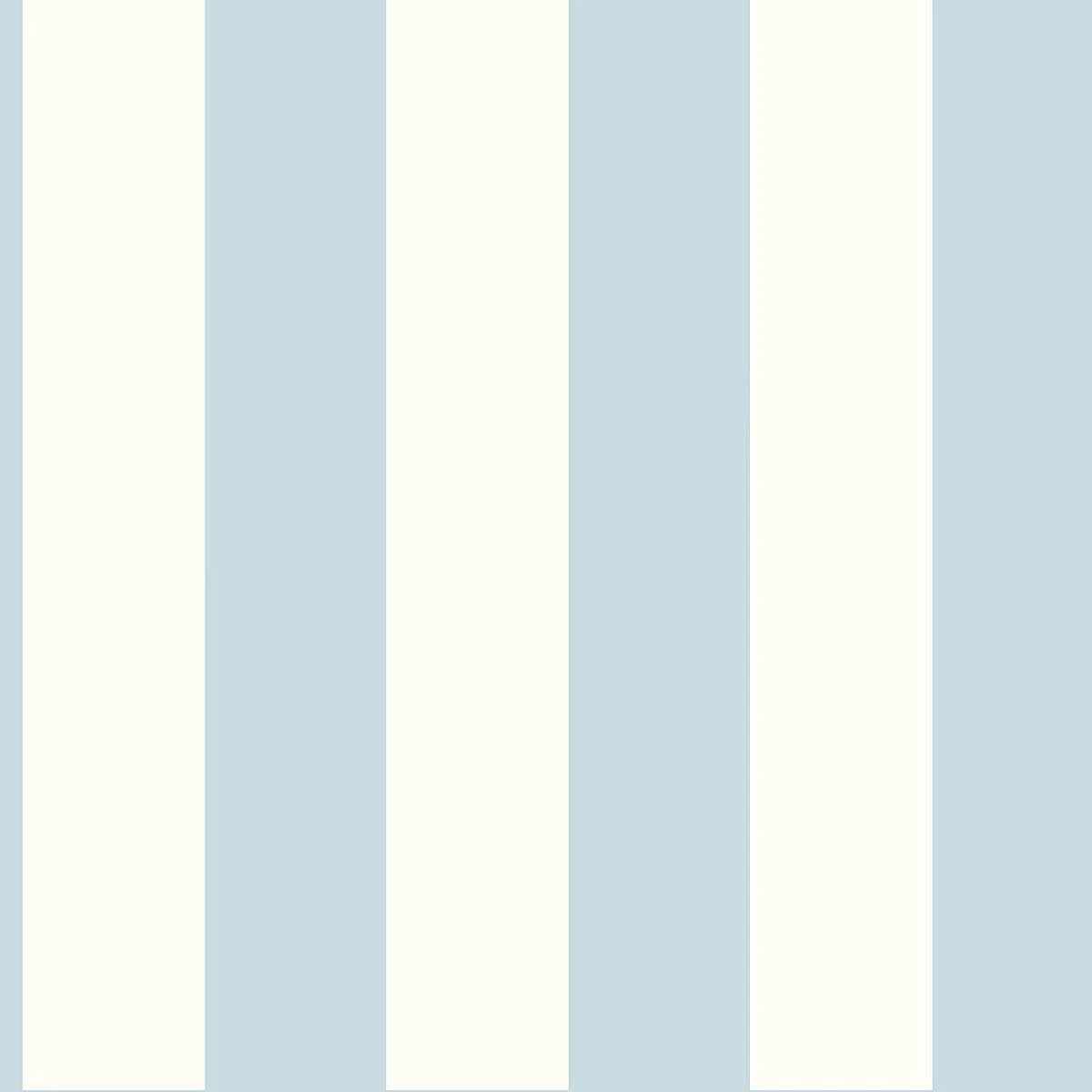 3-in Stripe Wallpaper // Blue & White