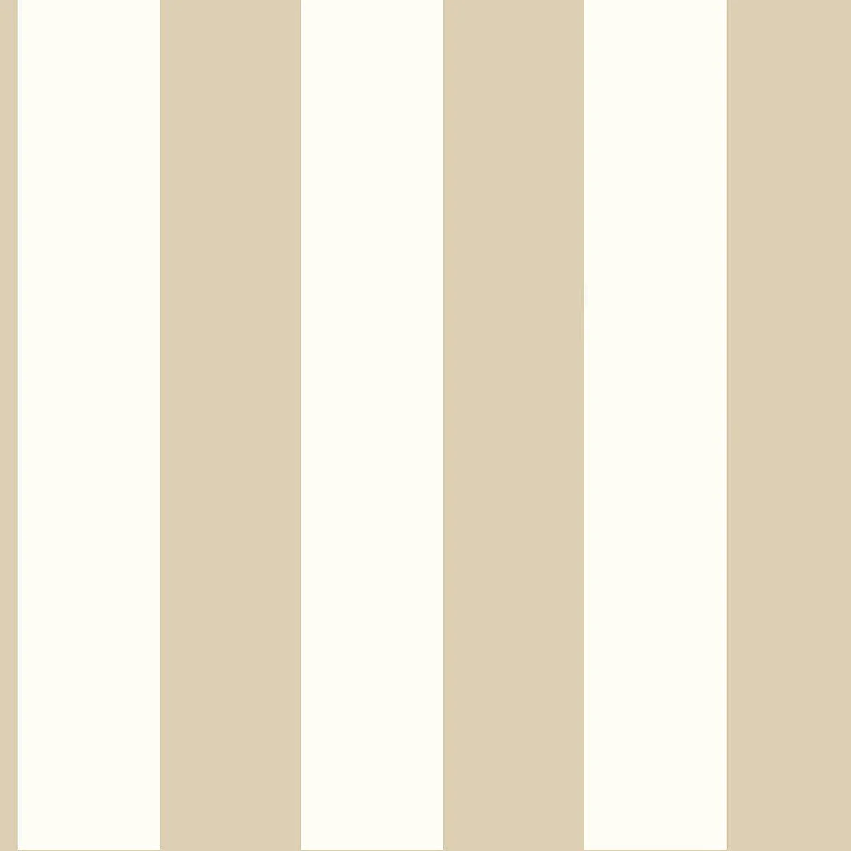 3-in Stripe Wallpaper // Tan Metallic