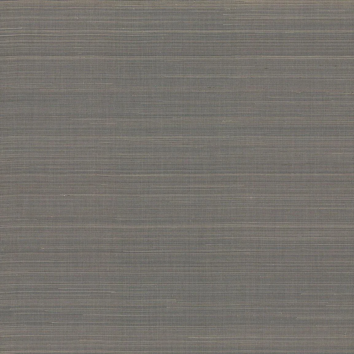 Abaca Weave Wallpaper // Charcoal
