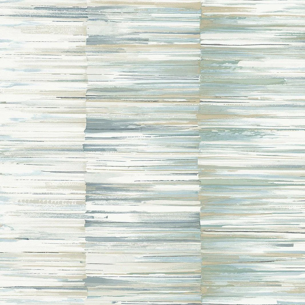 Artist's Palette Wallpaper // Cream & Blue