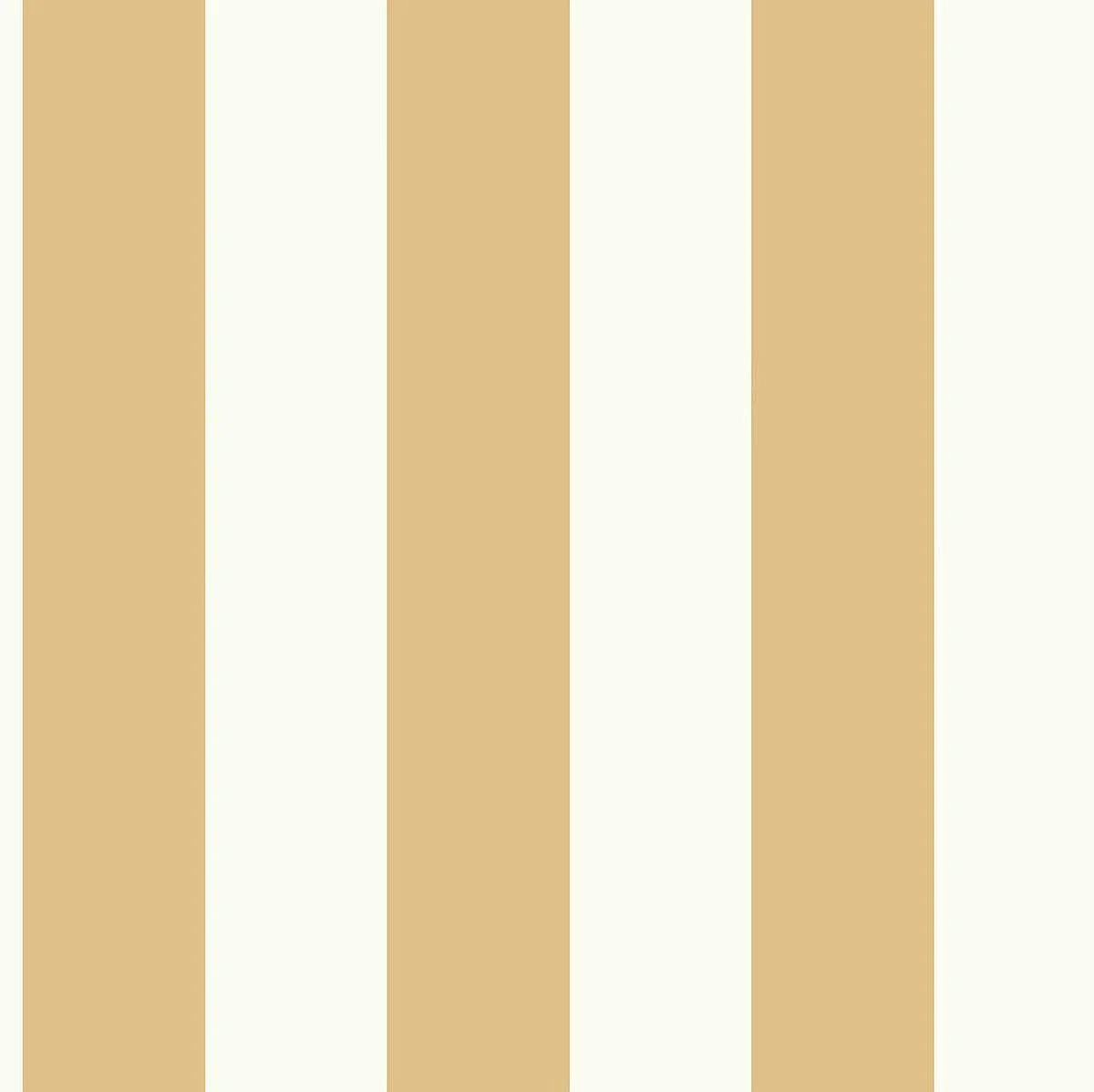 Awning Stripe Wallpaper // Yellow