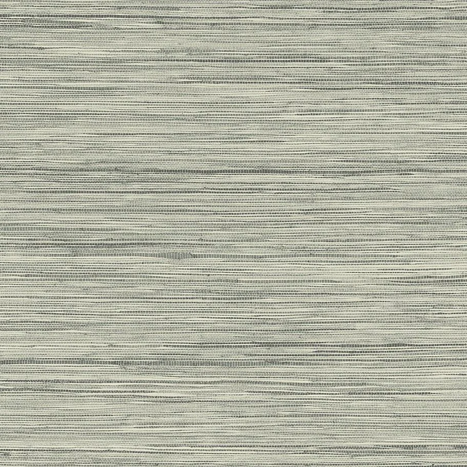 Bahia Grass Peel & Stick Wallpaper // Grey
