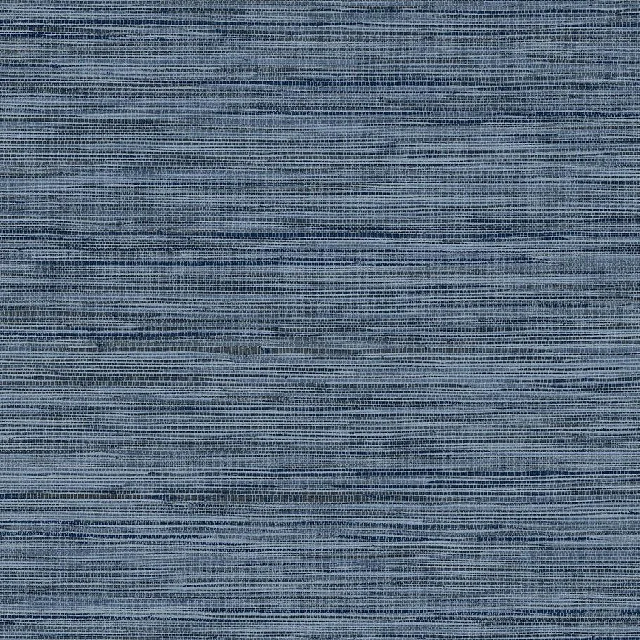Bahia Grass Peel & Stick Wallpaper // Navy