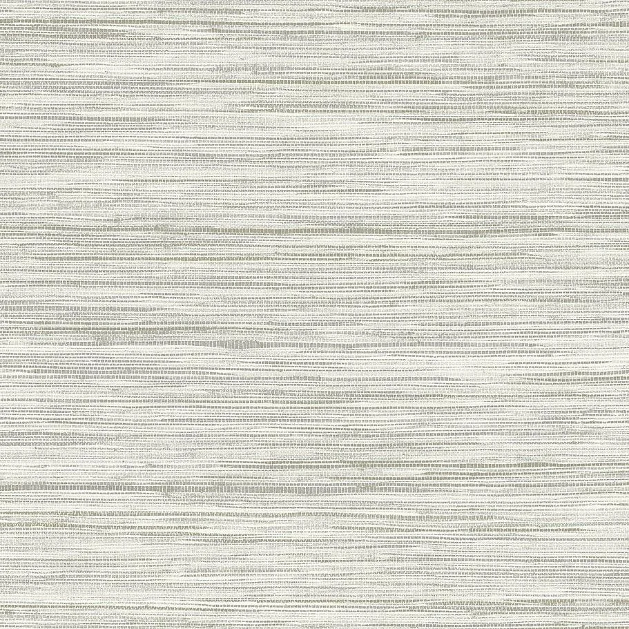 Bahia Grass Peel & Stick Wallpaper // Off White