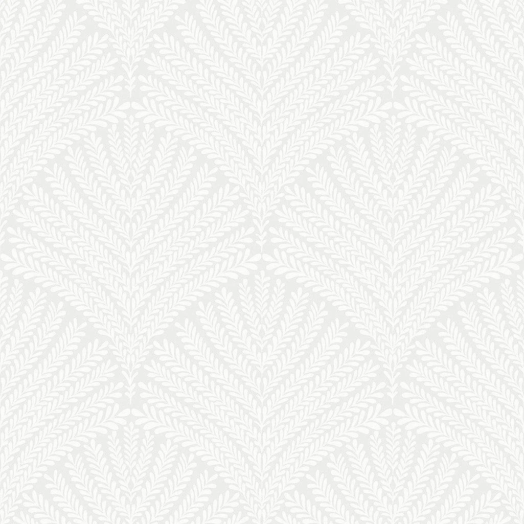 Beachcomber Wallpaper // Light Grey & White