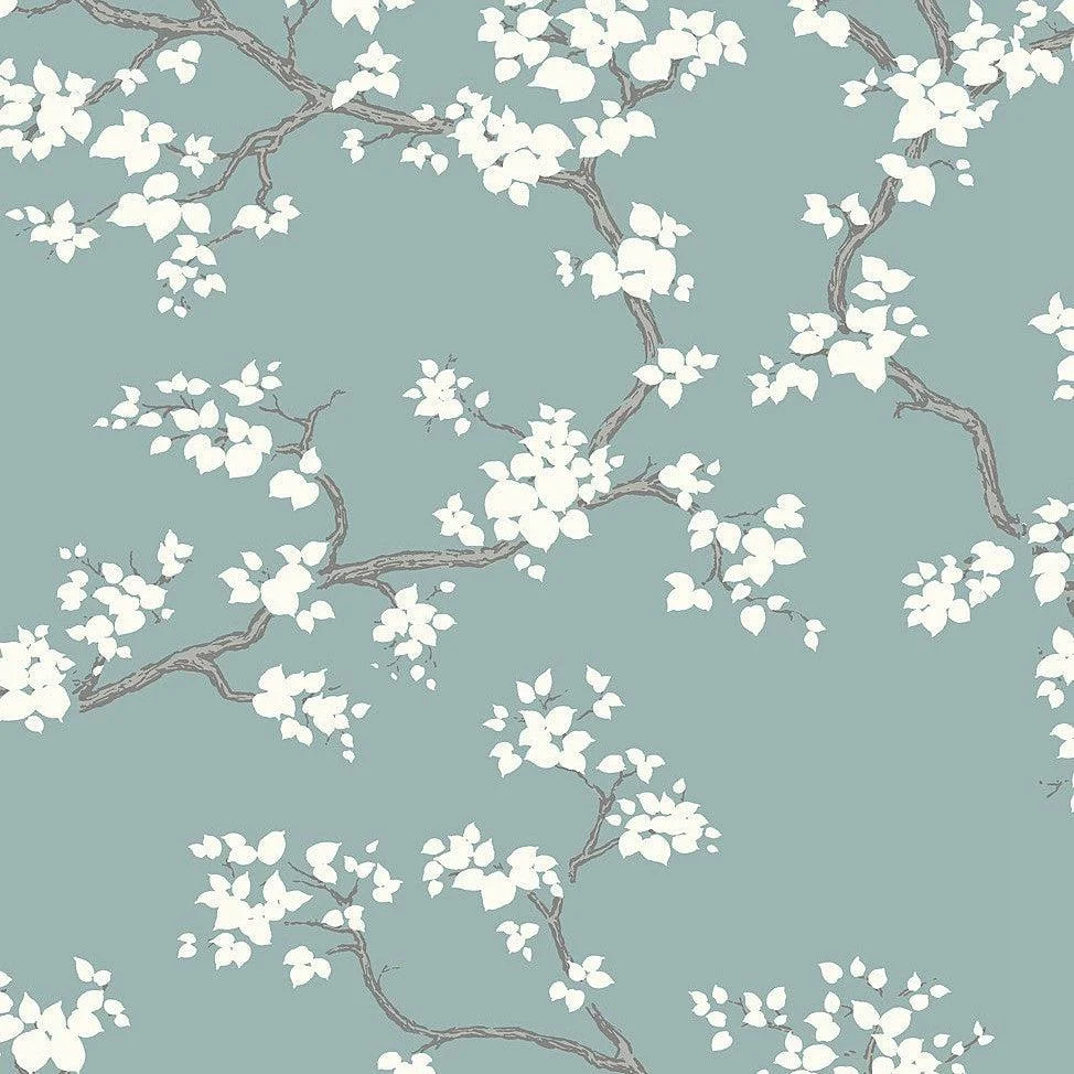 Branches Wallpaper // Blue