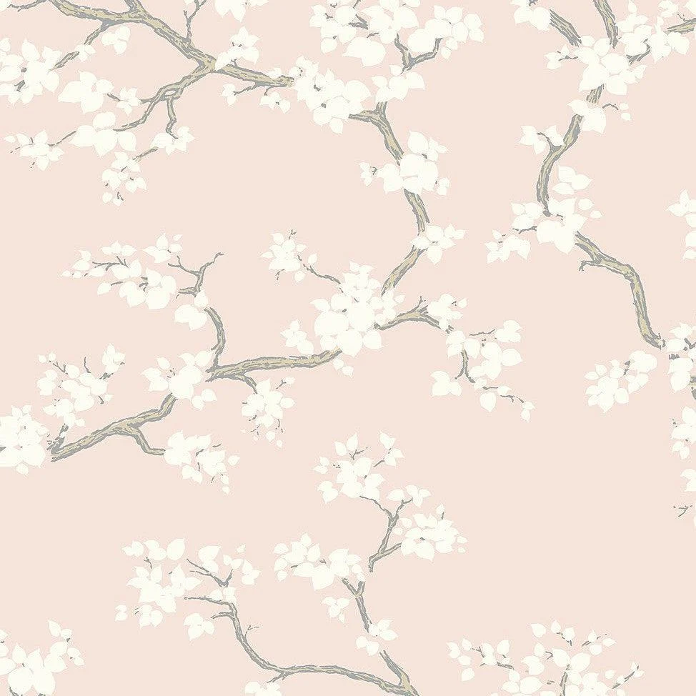 Branches Wallpaper // Blush