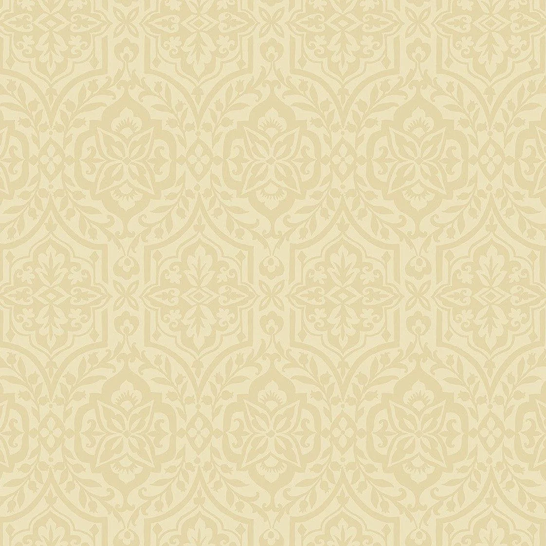Cathedral Damask Wallpaper // Gold