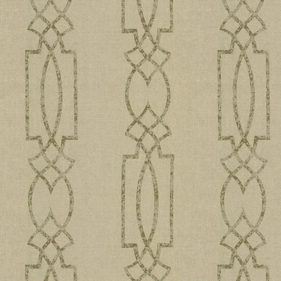 Cathedral Trellis Wallpaper // Beige